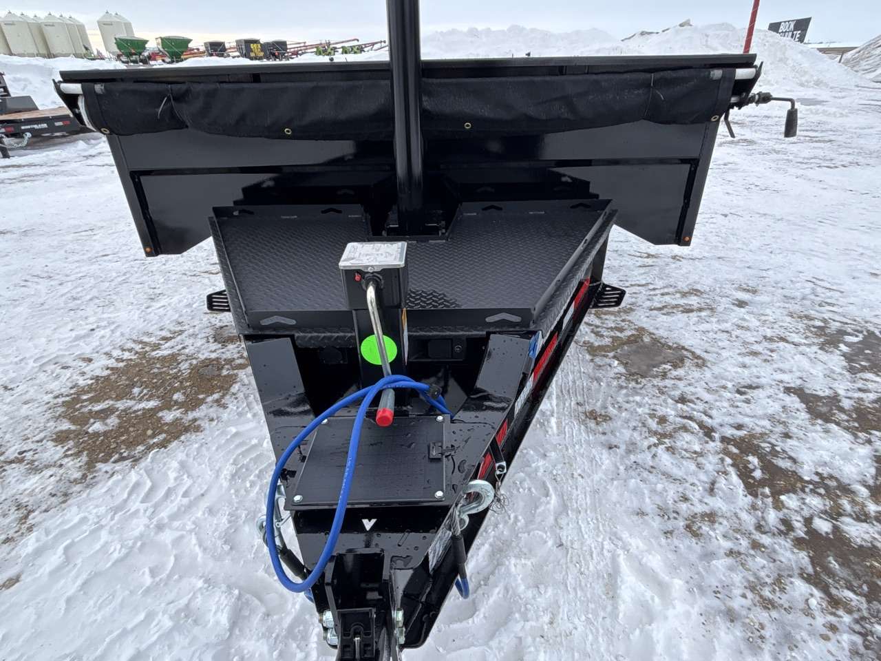 2026 Diamond C 96" x 16' Deckover Dump Trailer