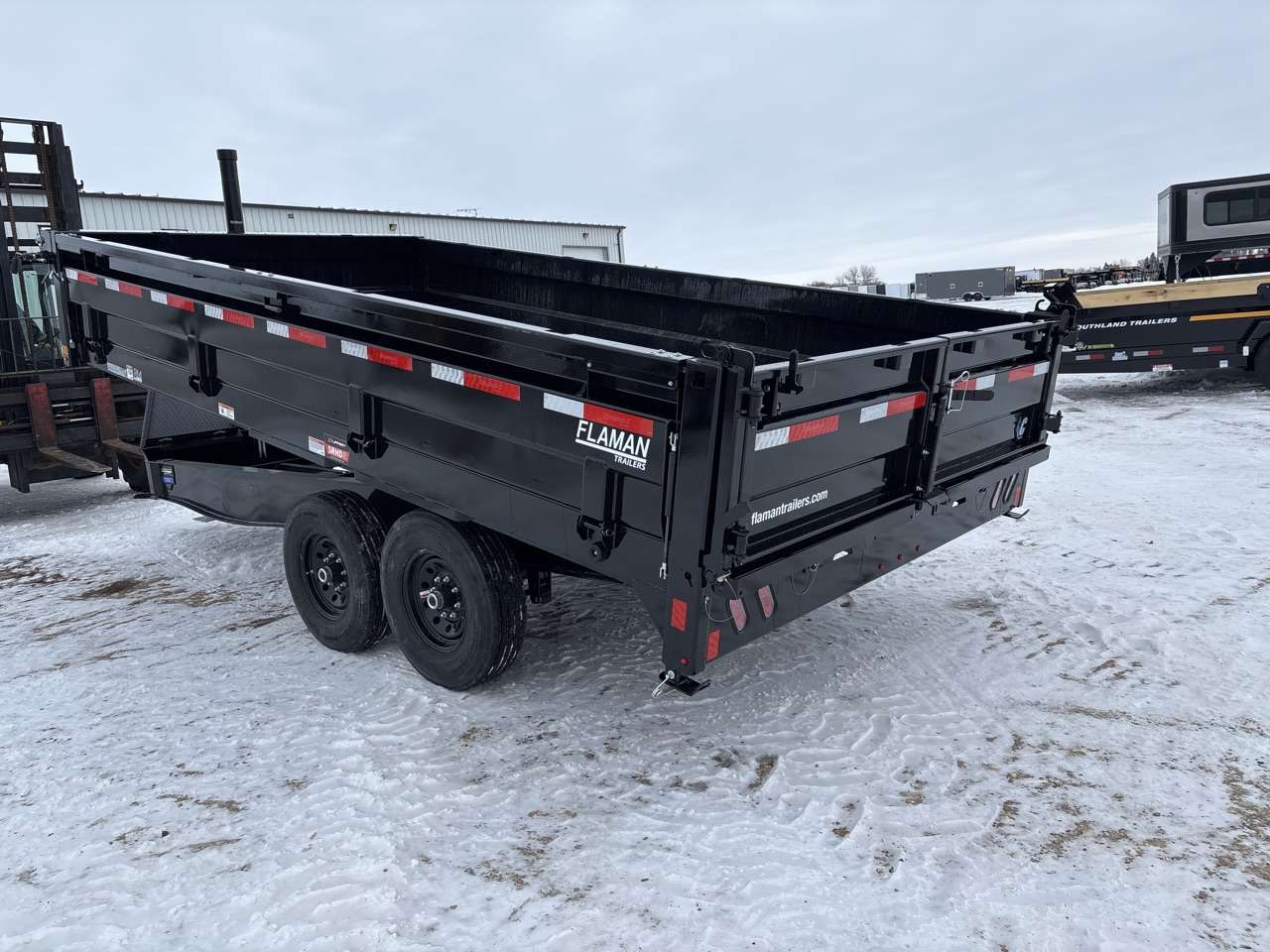 2026 Diamond C 96" x 16' Deckover Dump Trailer