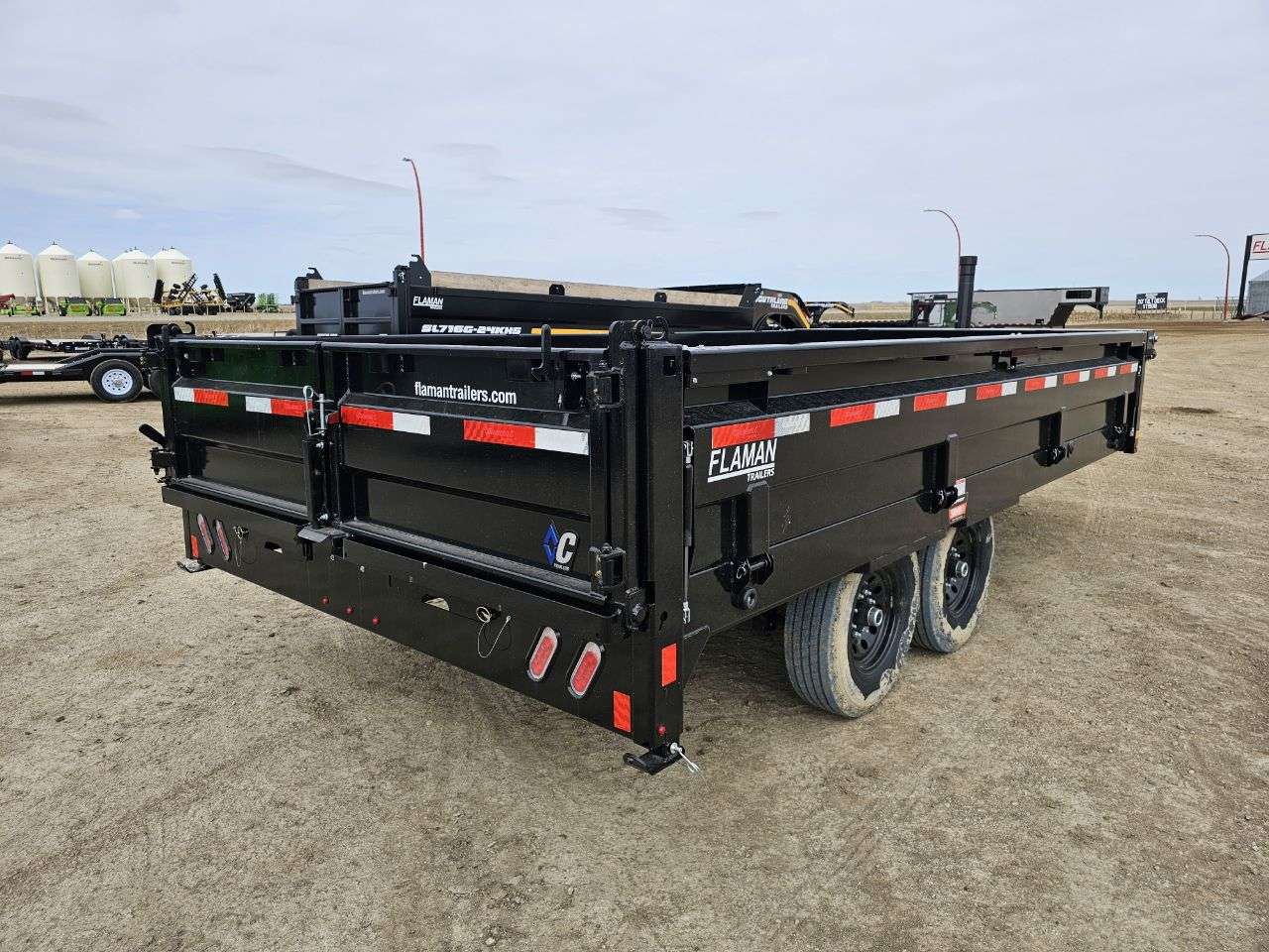 2026 Diamond C 96" x 16' Deckover Dump Trailer