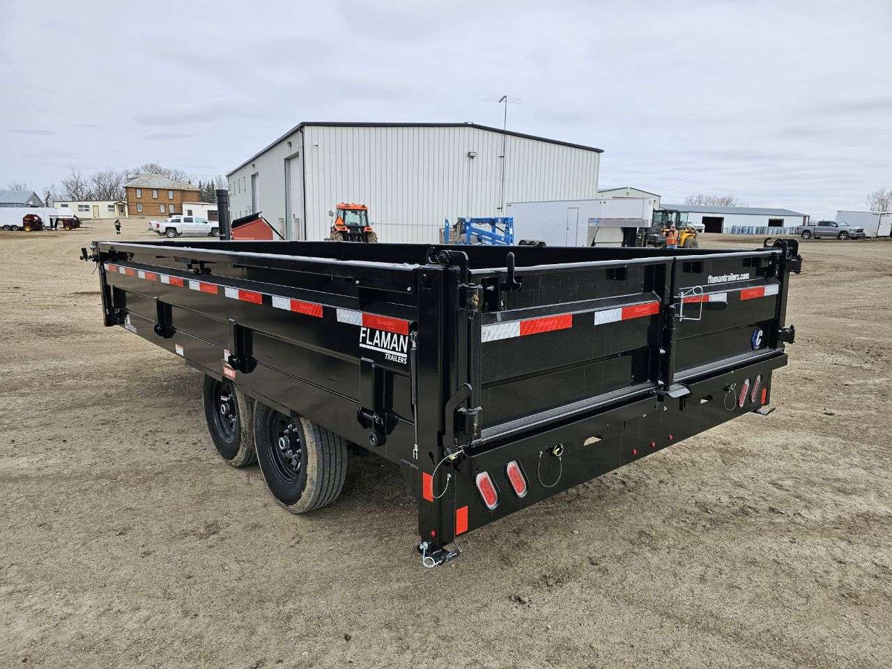 2026 Diamond C 96" x 16' Deckover Dump Trailer
