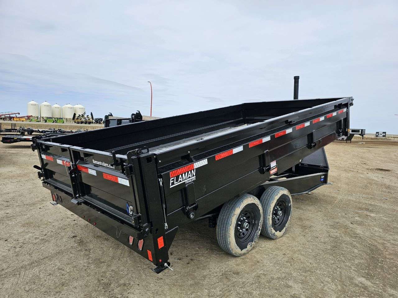 2026 Diamond C 96" x 16' Deckover Dump Trailer