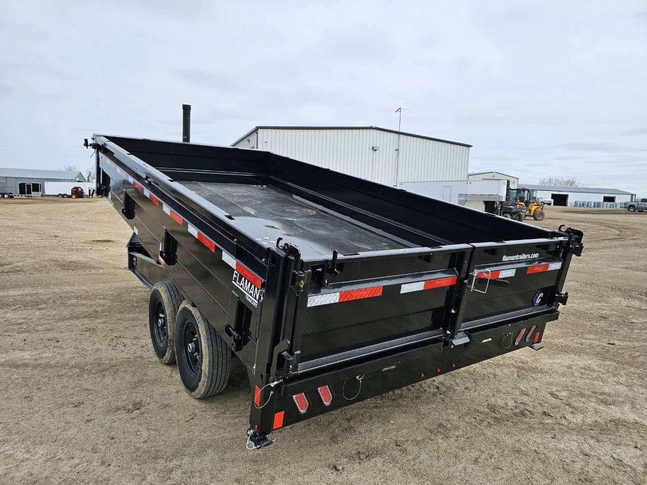 2026 Diamond C 96" x 16' Deckover Dump Trailer