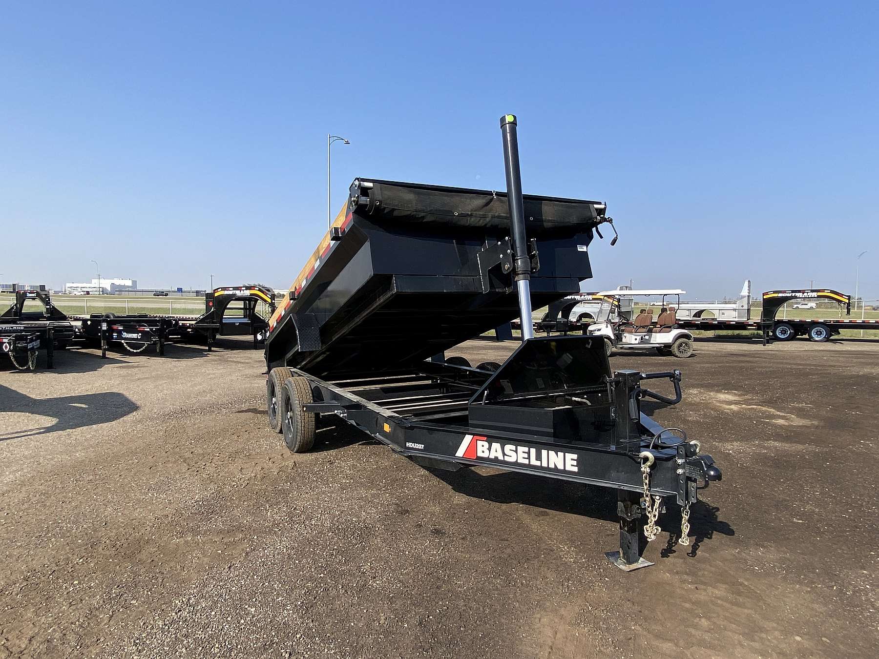 2026 Diamond C Baseline 14' HD Dump Trailer