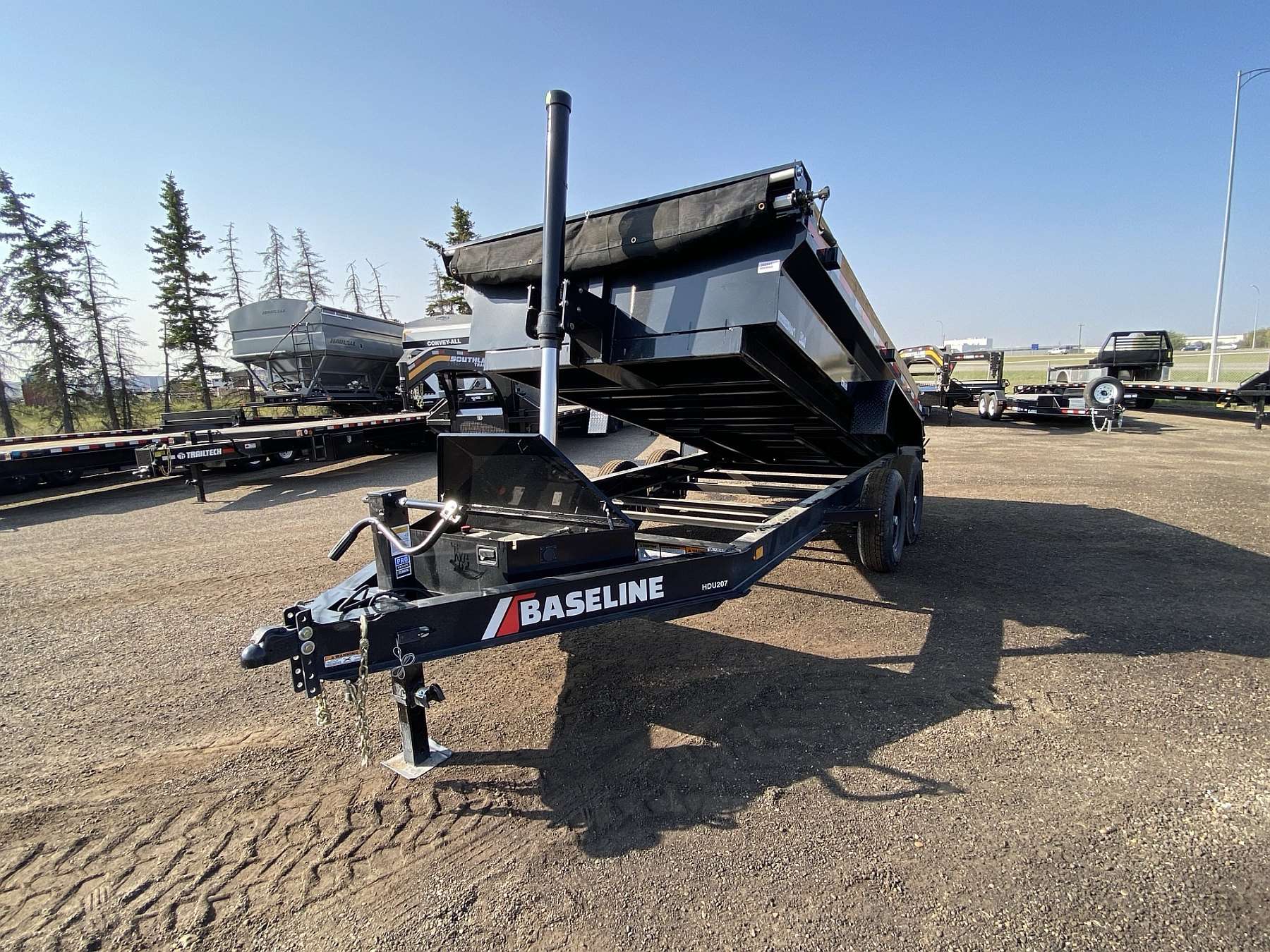 2026 Diamond C Baseline 14' HD Dump Trailer