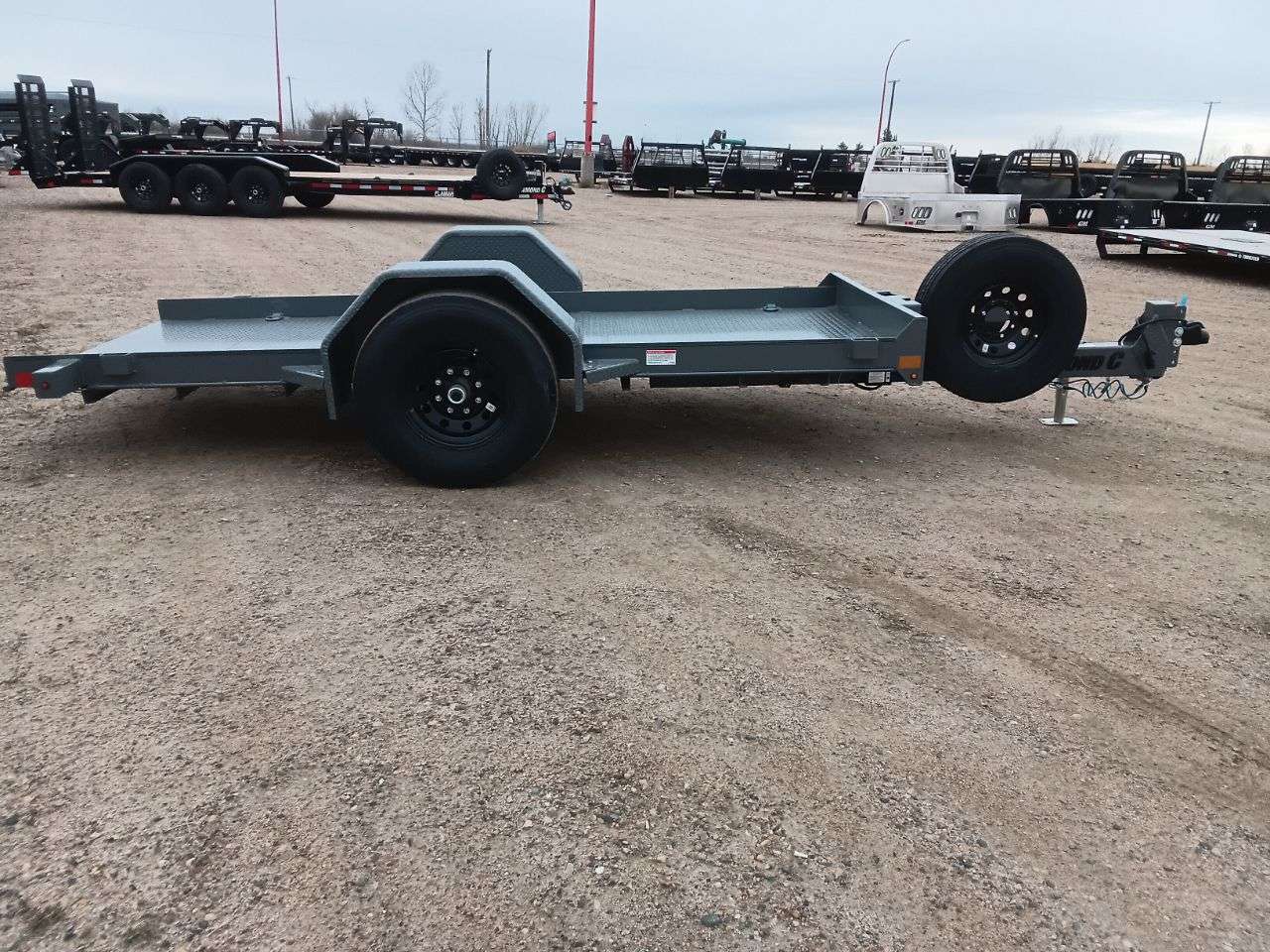 2026 Diamond C DSA 59" x 12' Full Tilt Trailer