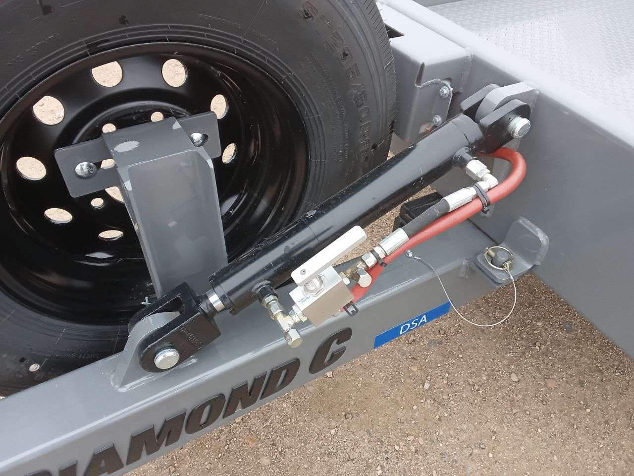 2026 Diamond C DSA 59" x 12' Full Tilt Trailer