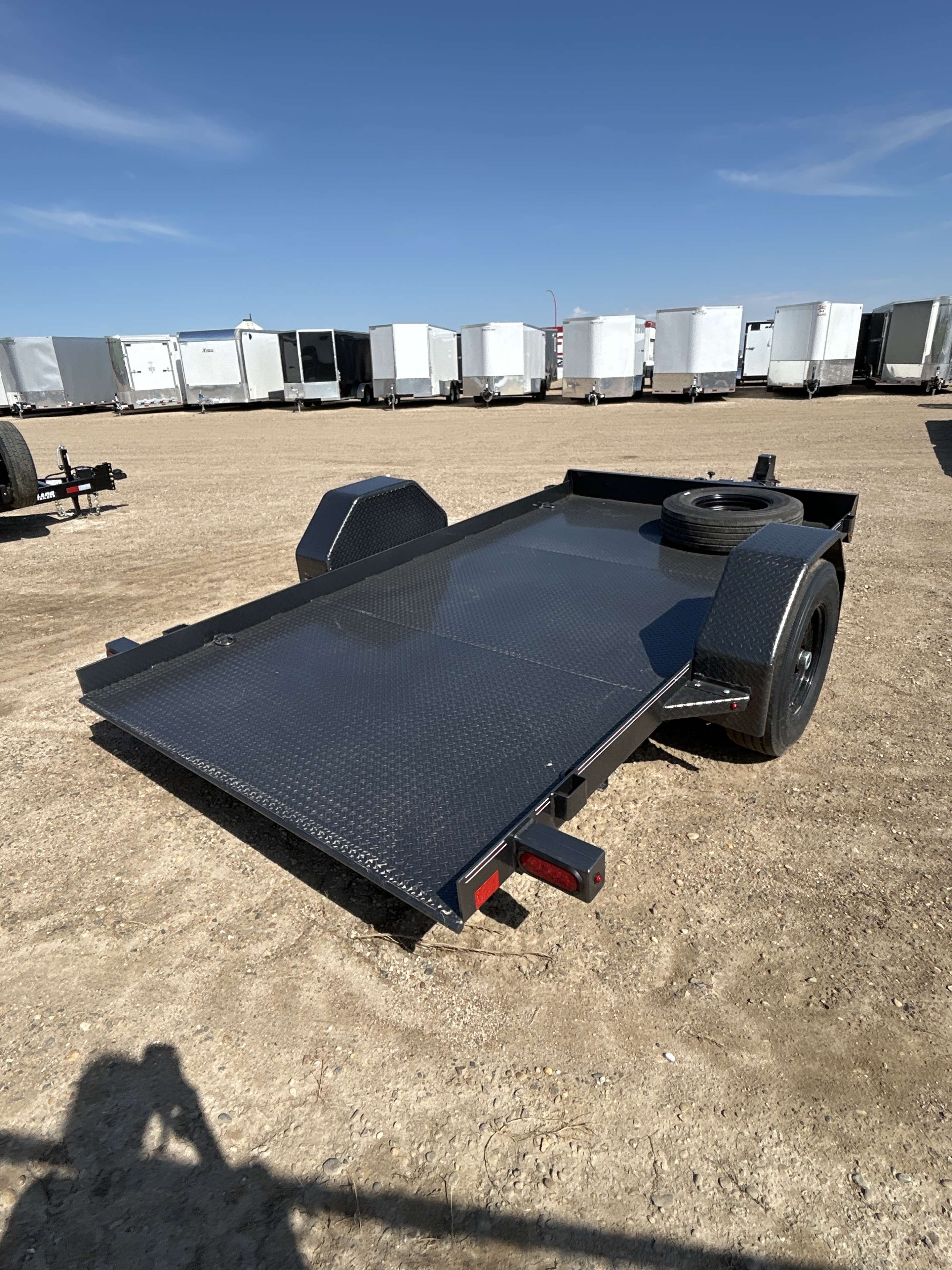 2026 Diamond C DSA 77" x 12' Full Tilt Trailer