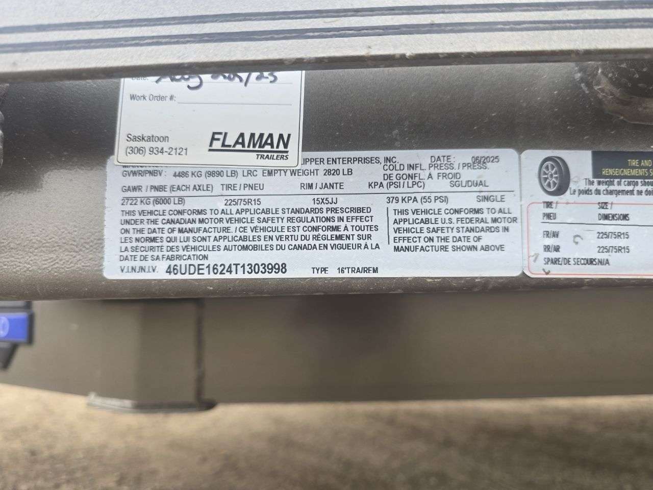 2026 Diamond C GDD 8'6" x 16' Deckover Trailer