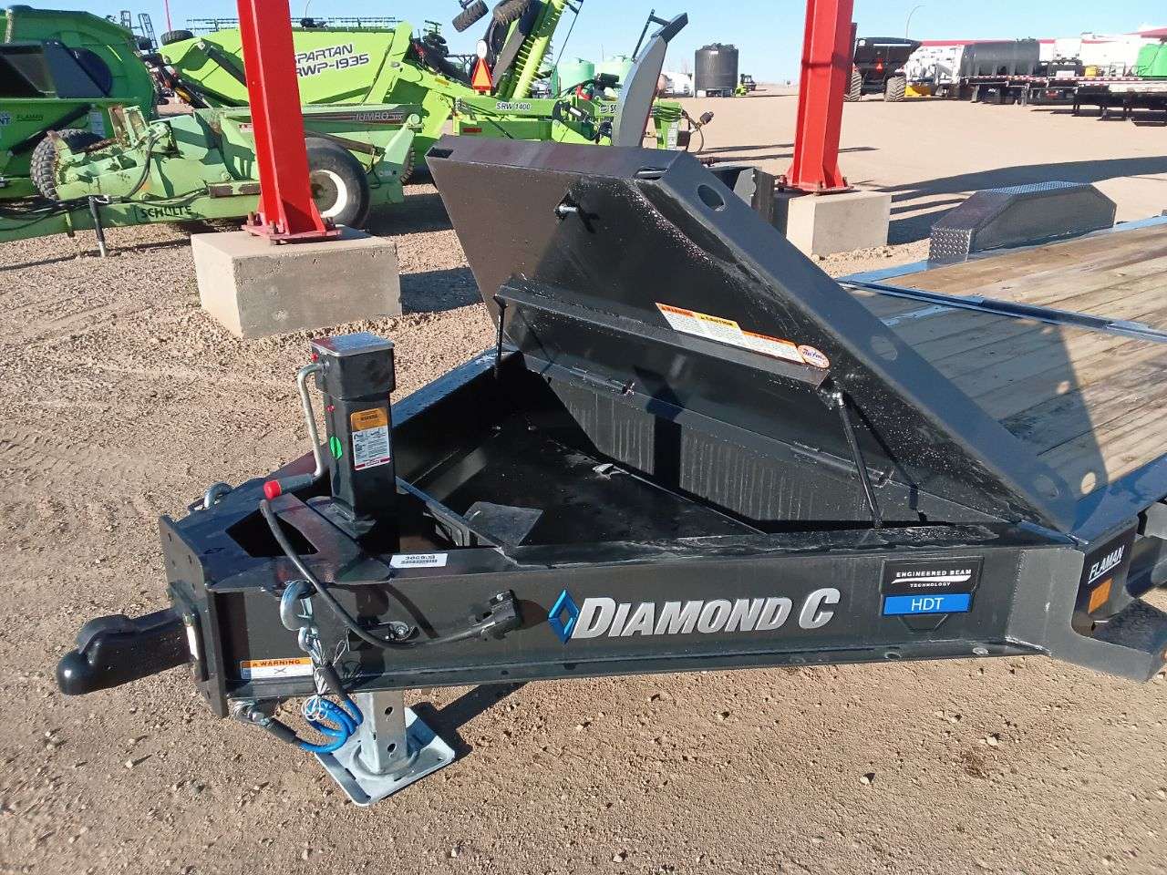 2026 Diamond C HDT 8'6" x 22' Partial Tilt Trailer