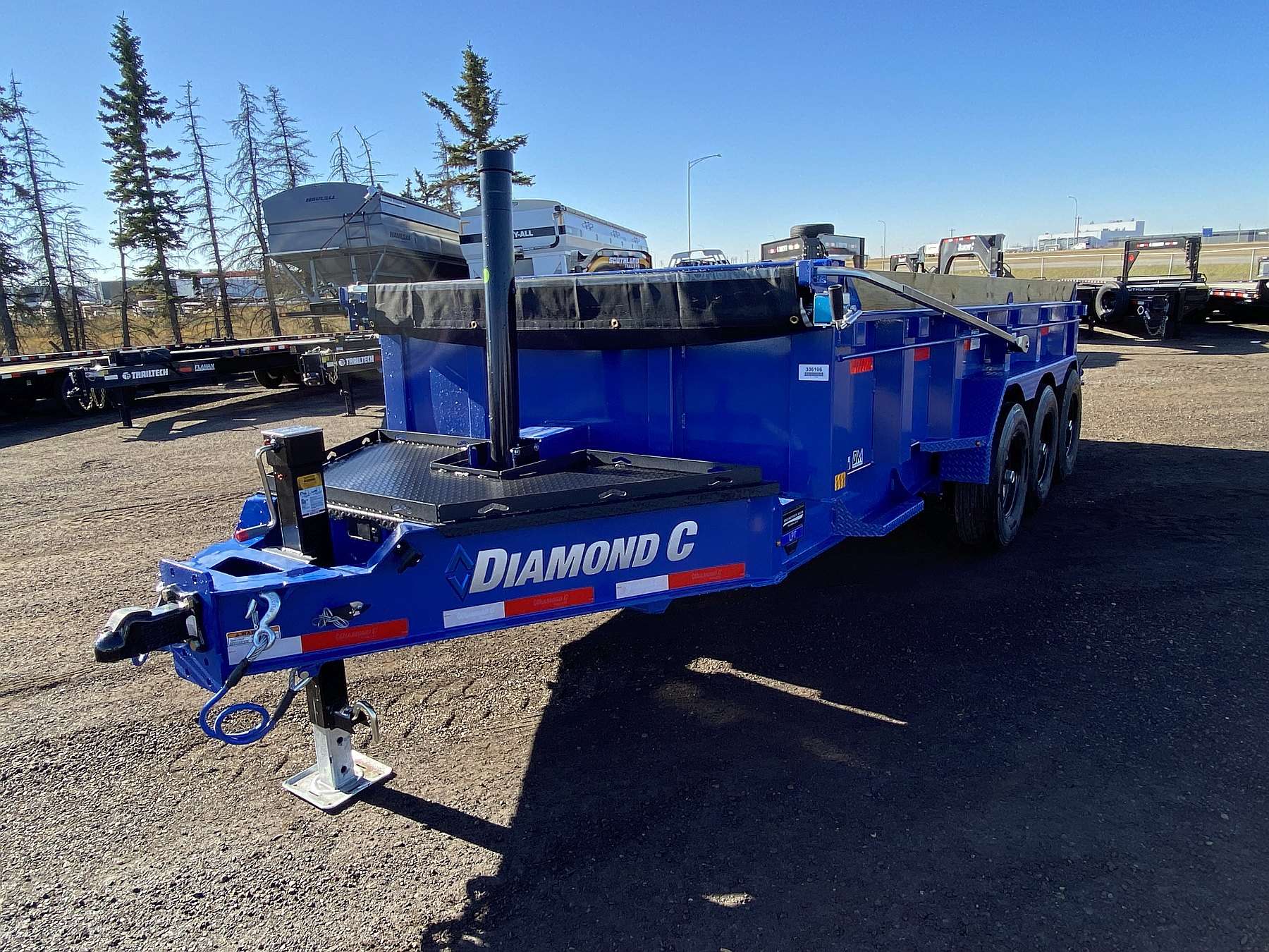 2026 Diamond C LPT307 16' Dump Trailer