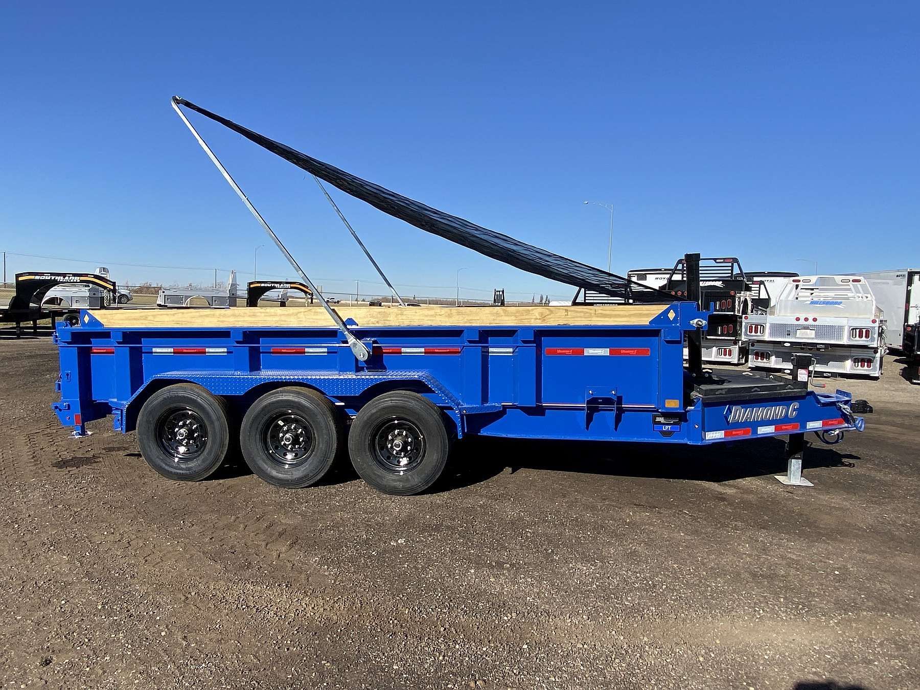 2026 Diamond C LPT307 16' Dump Trailer