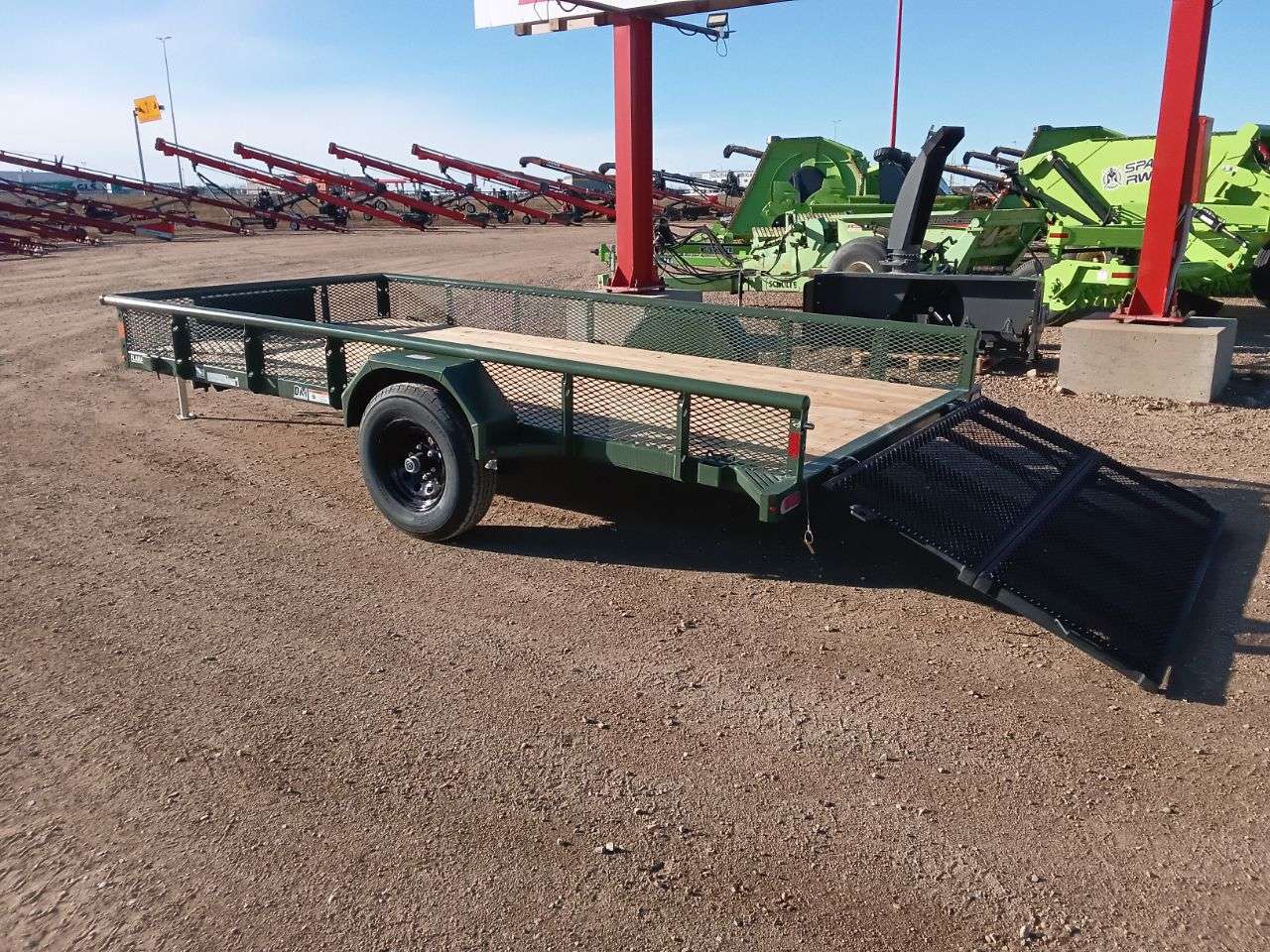 2026 Diamond C PSA 77" x 14' Utility Trailer