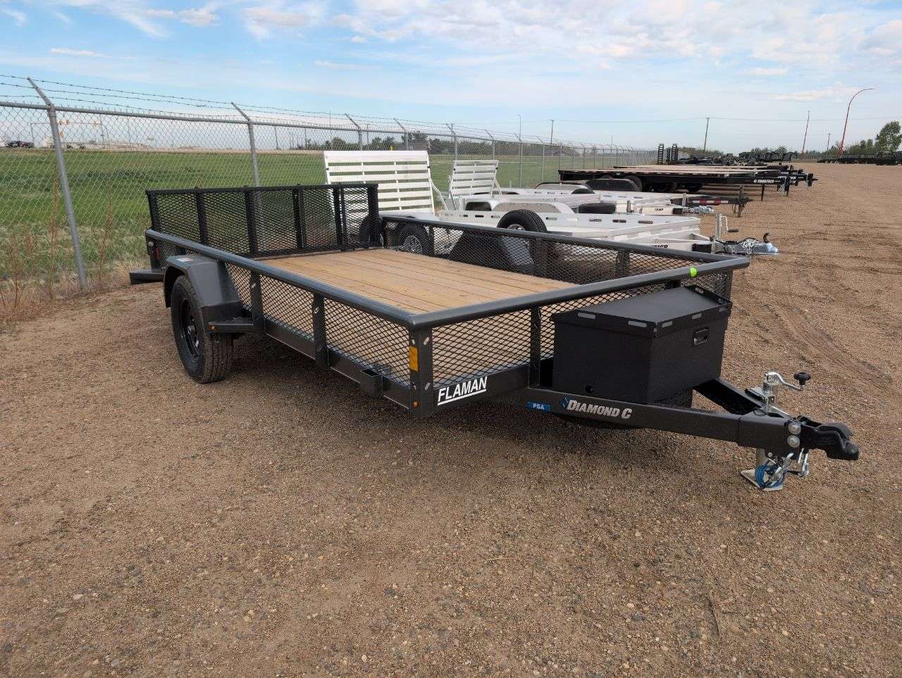 2026 Diamond C PSA 83" x 12' Utility Trailer