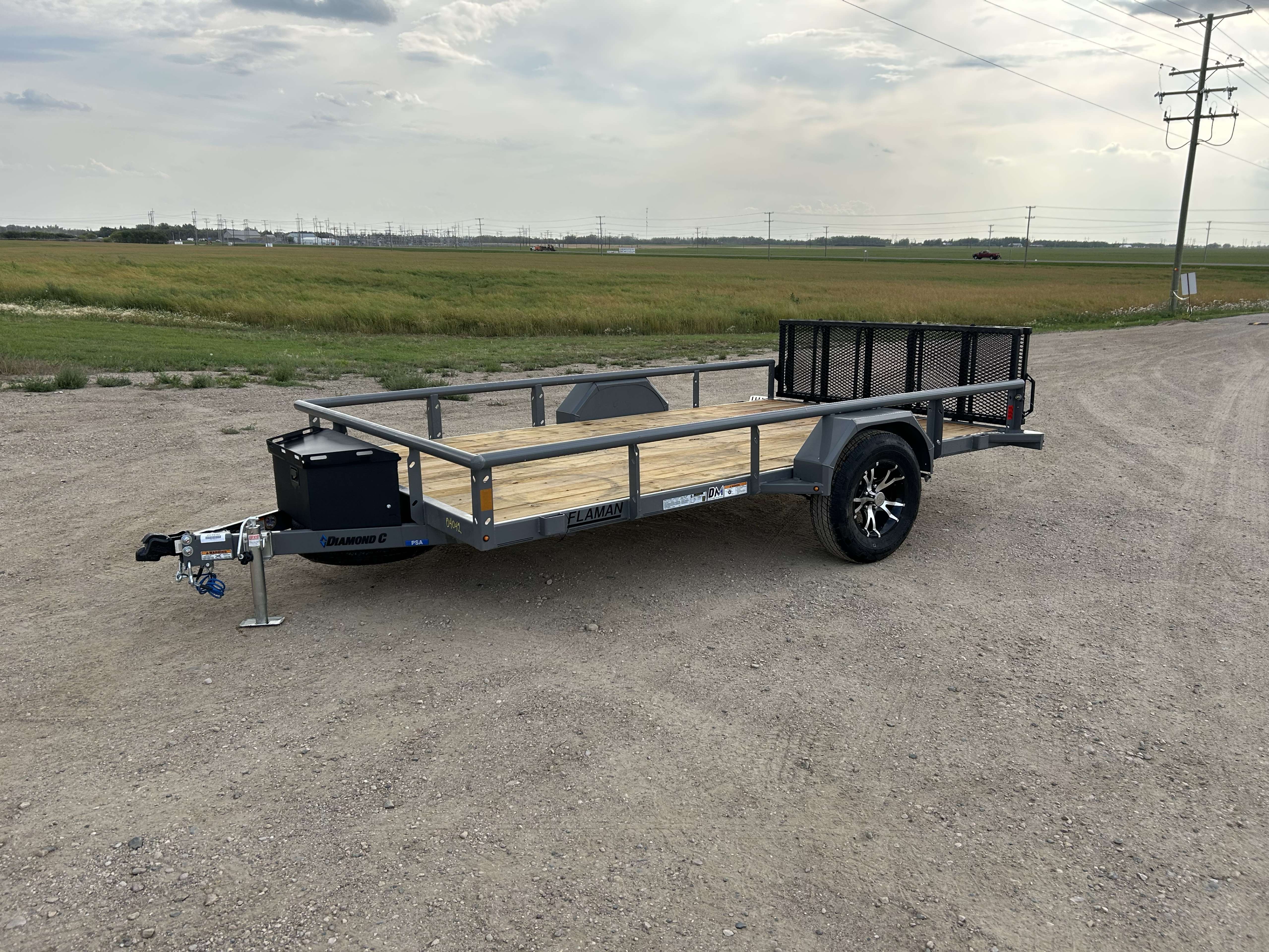 2026 Diamond C PSA 83" x 12' Utility Trailer