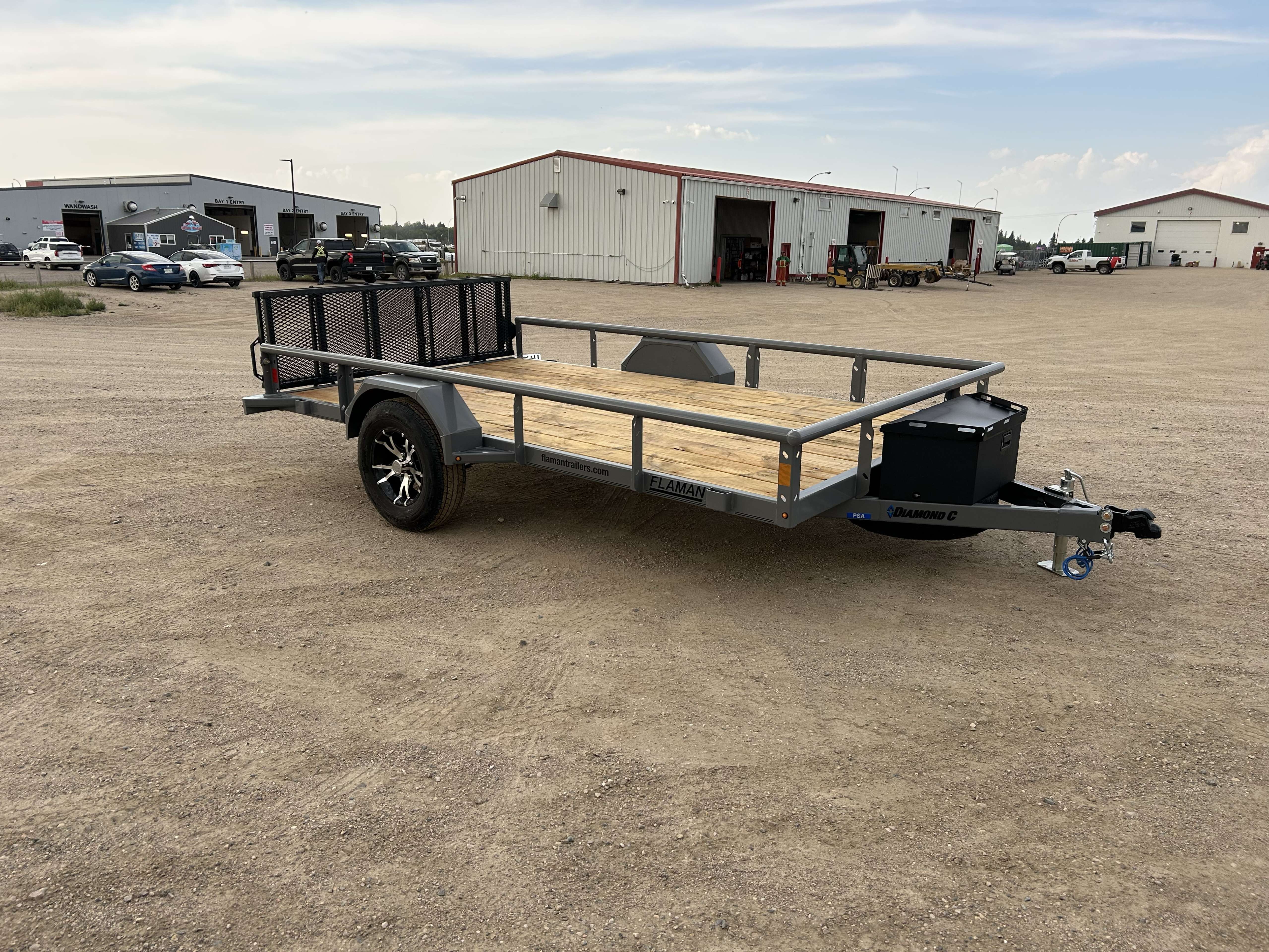 2026 Diamond C PSA 83" x 12' Utility Trailer