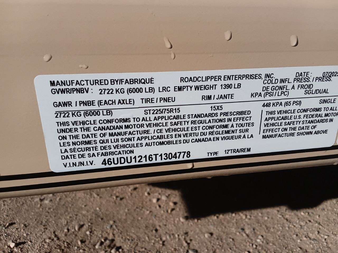 2026 Diamond C PSA 83" x 12' Utility Trailer