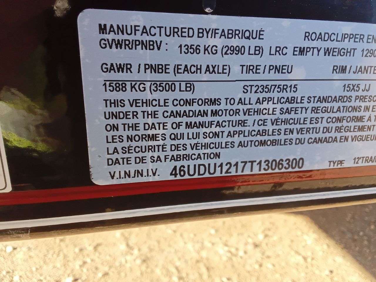 2026 Diamond C PSA 83" x 12' Utility Trailer