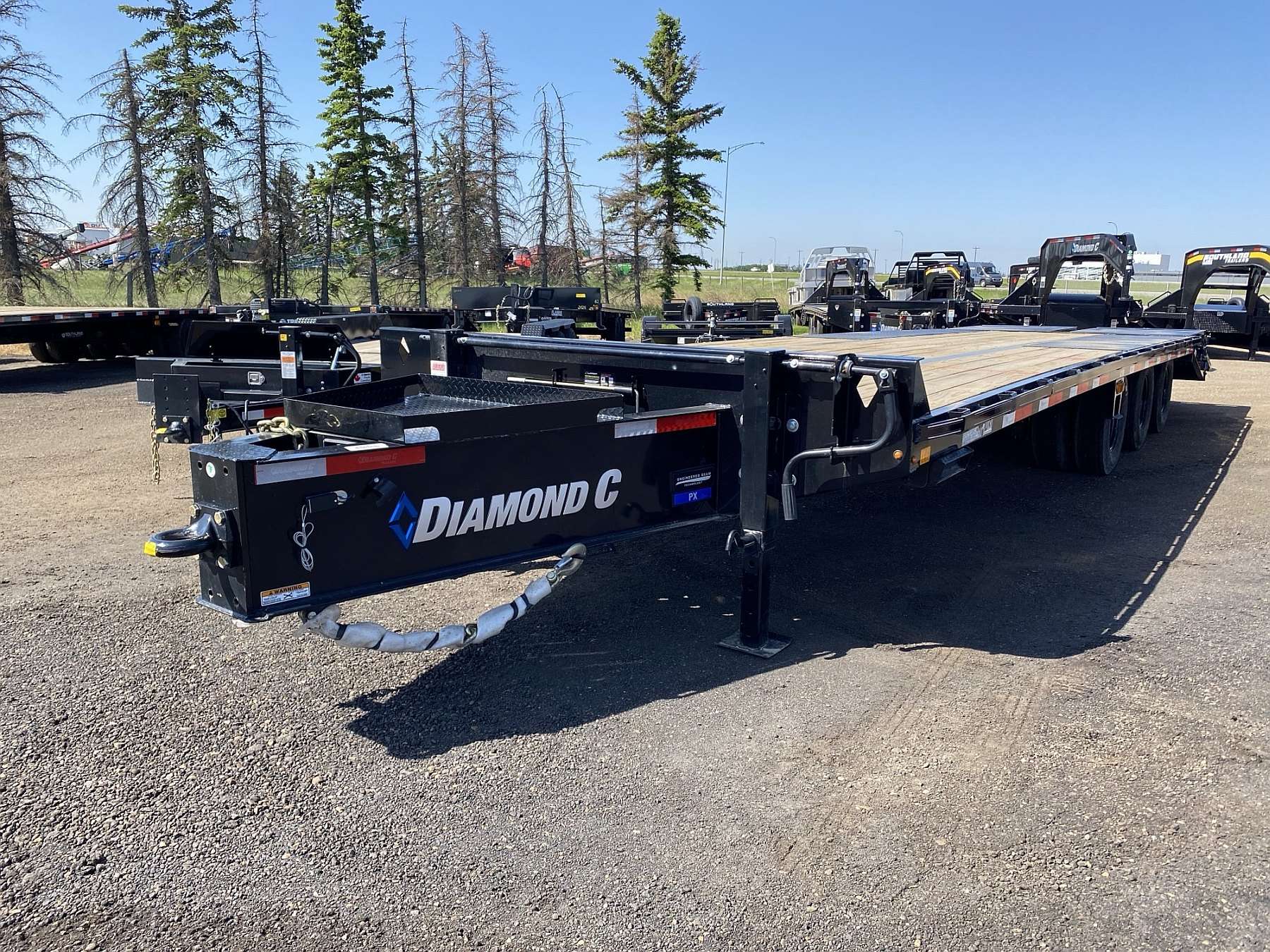 2026 Diamond C PX310- 30' Pintle Hitch Trailer