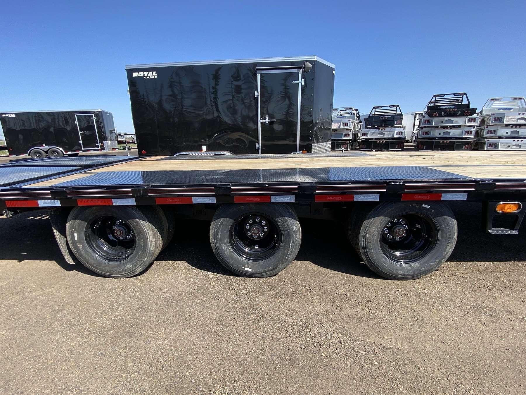 2026 Diamond C PX310- 30' Pintle Hitch Trailer