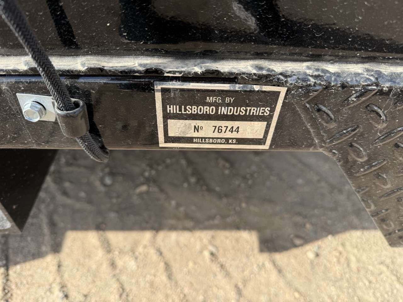 2026 Hillsboro 7' Single Flat Truck Deck - RAM