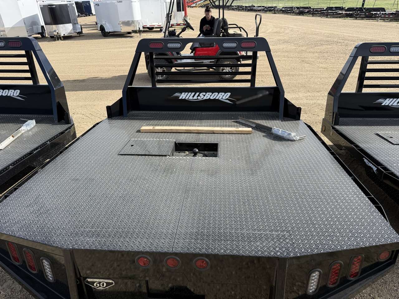 2026 Hillsboro 8'6" Dually Flat Truck Deck - GM/RAM