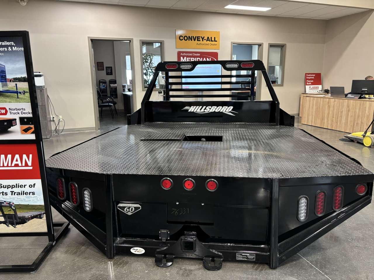 2026 Hillsboro 8'6" Dually Flat Truck Deck - GM/RAM