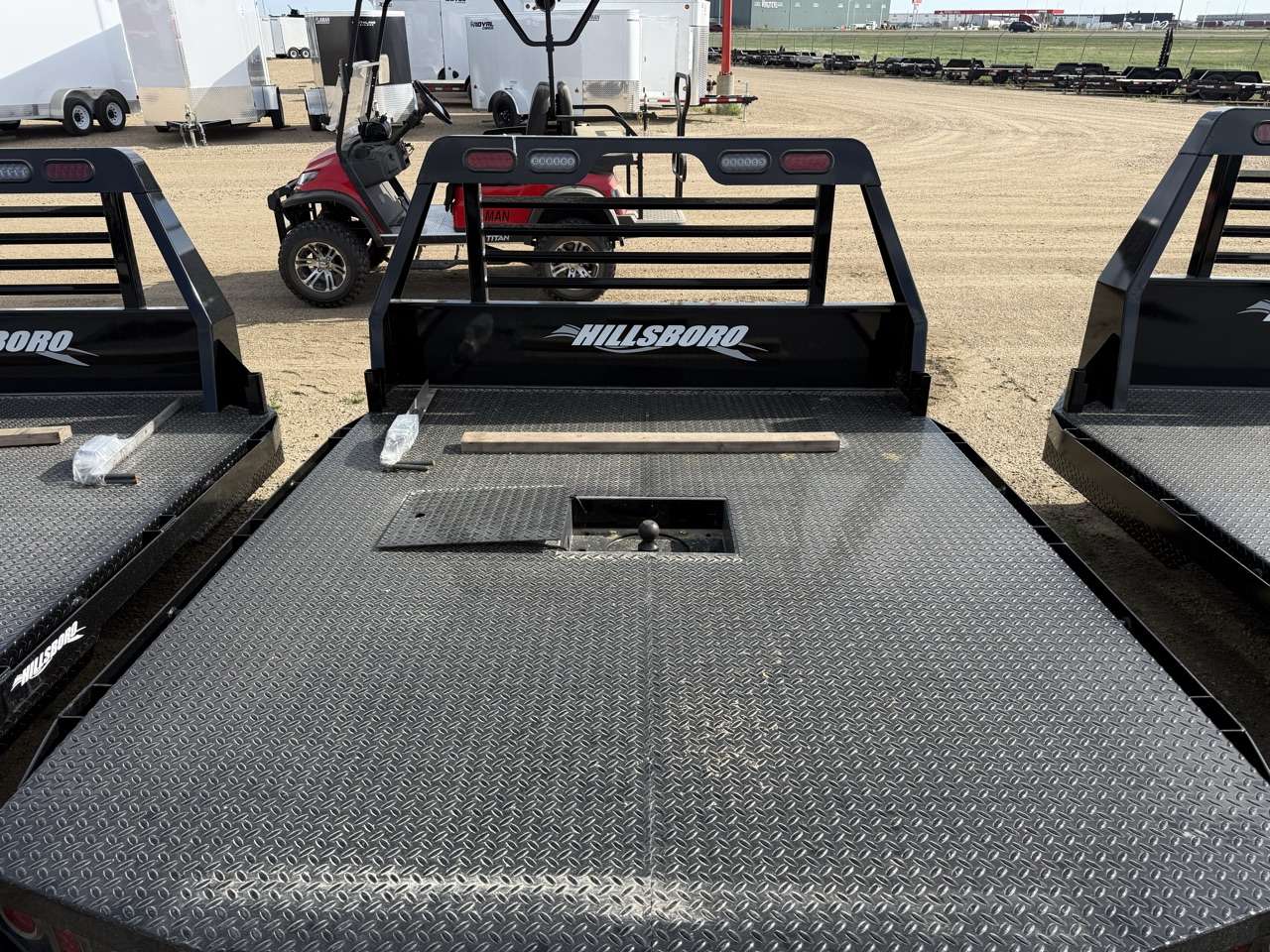 2026 Hillsboro 8'6" Single Flat Truck Deck - GM/RAM