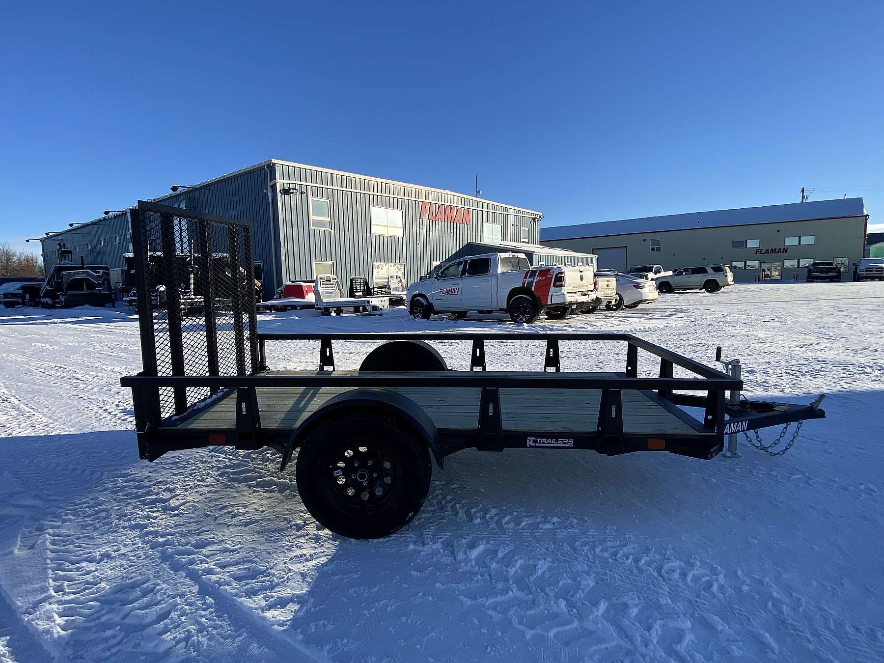 2026 HTC 5'x10' Steel Utility Trailer