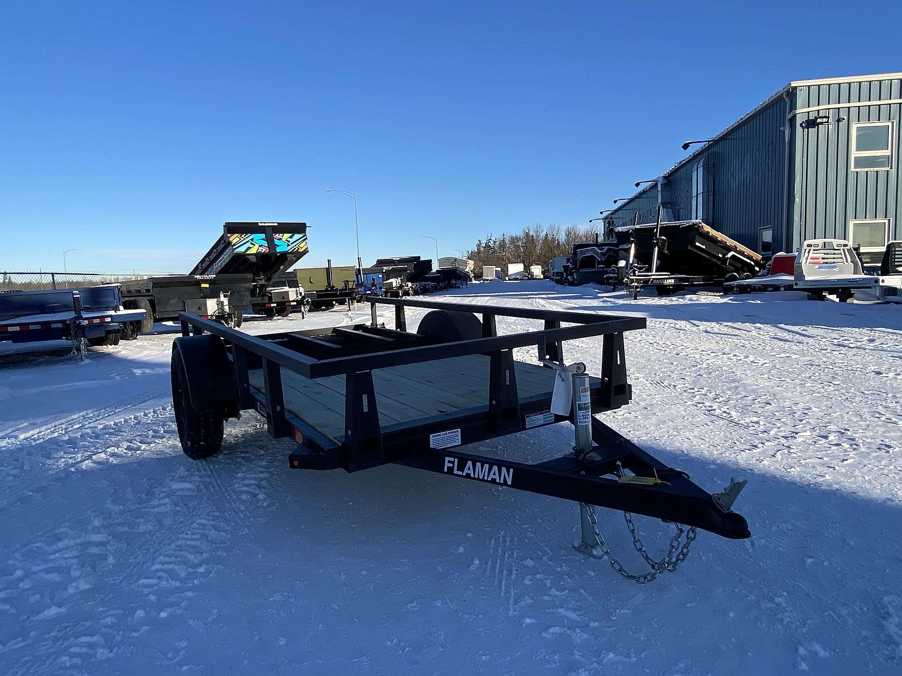 2026 HTC 5'x10' Steel Utility Trailer