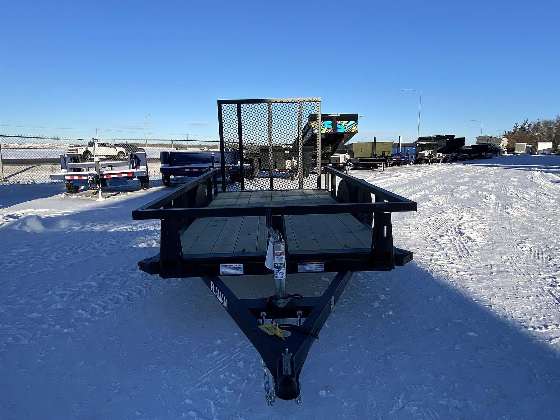 2026 HTC 5'x10' Steel Utility Trailer