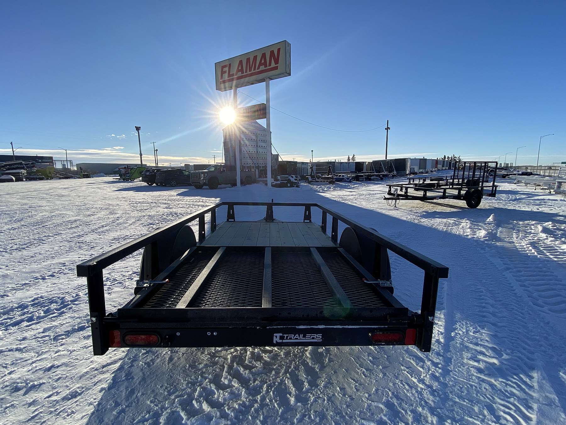 2026 HTC 5'x10' Steel Utility Trailer