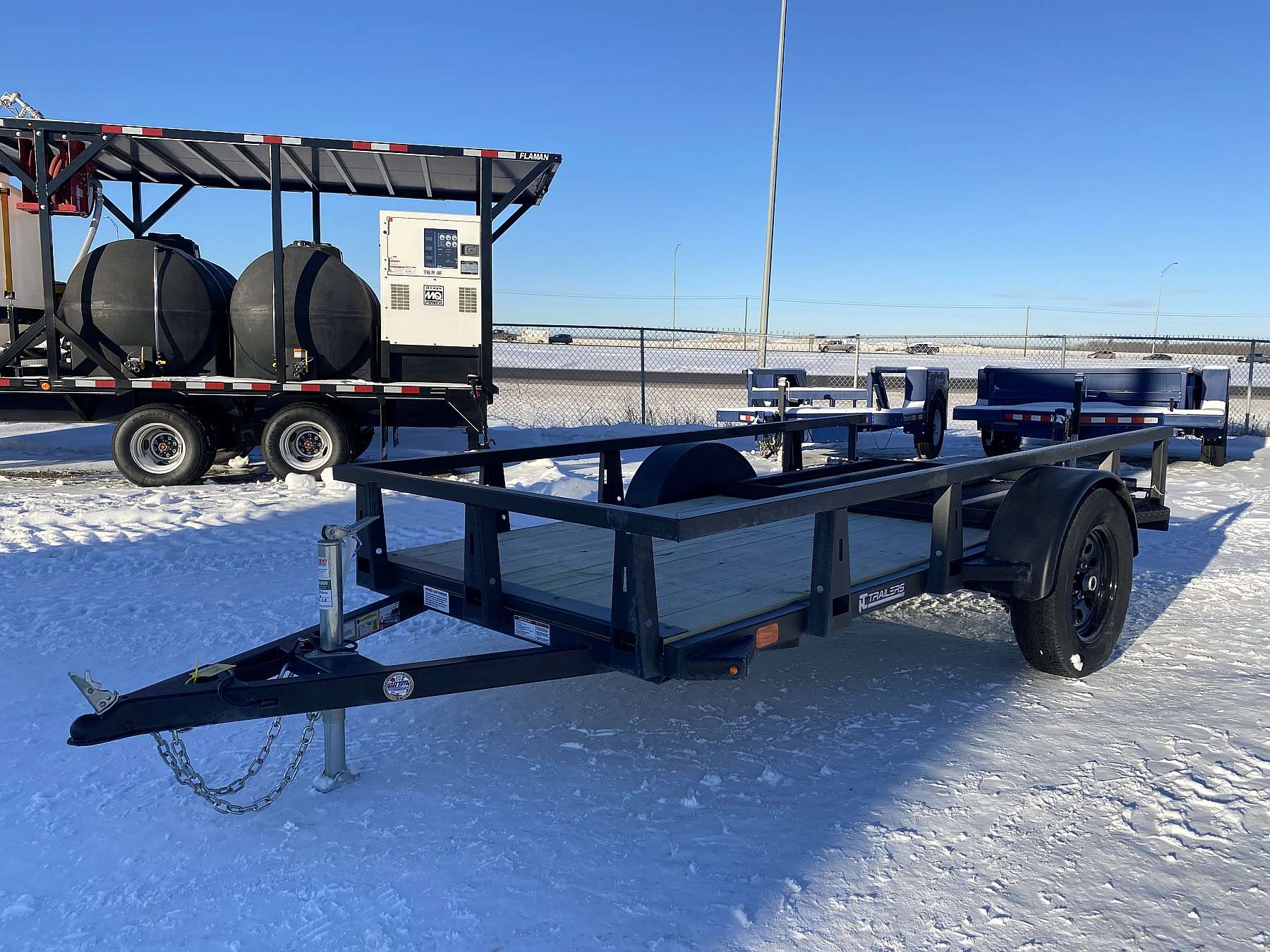 2026 HTC 5'x10' Steel Utility Trailer