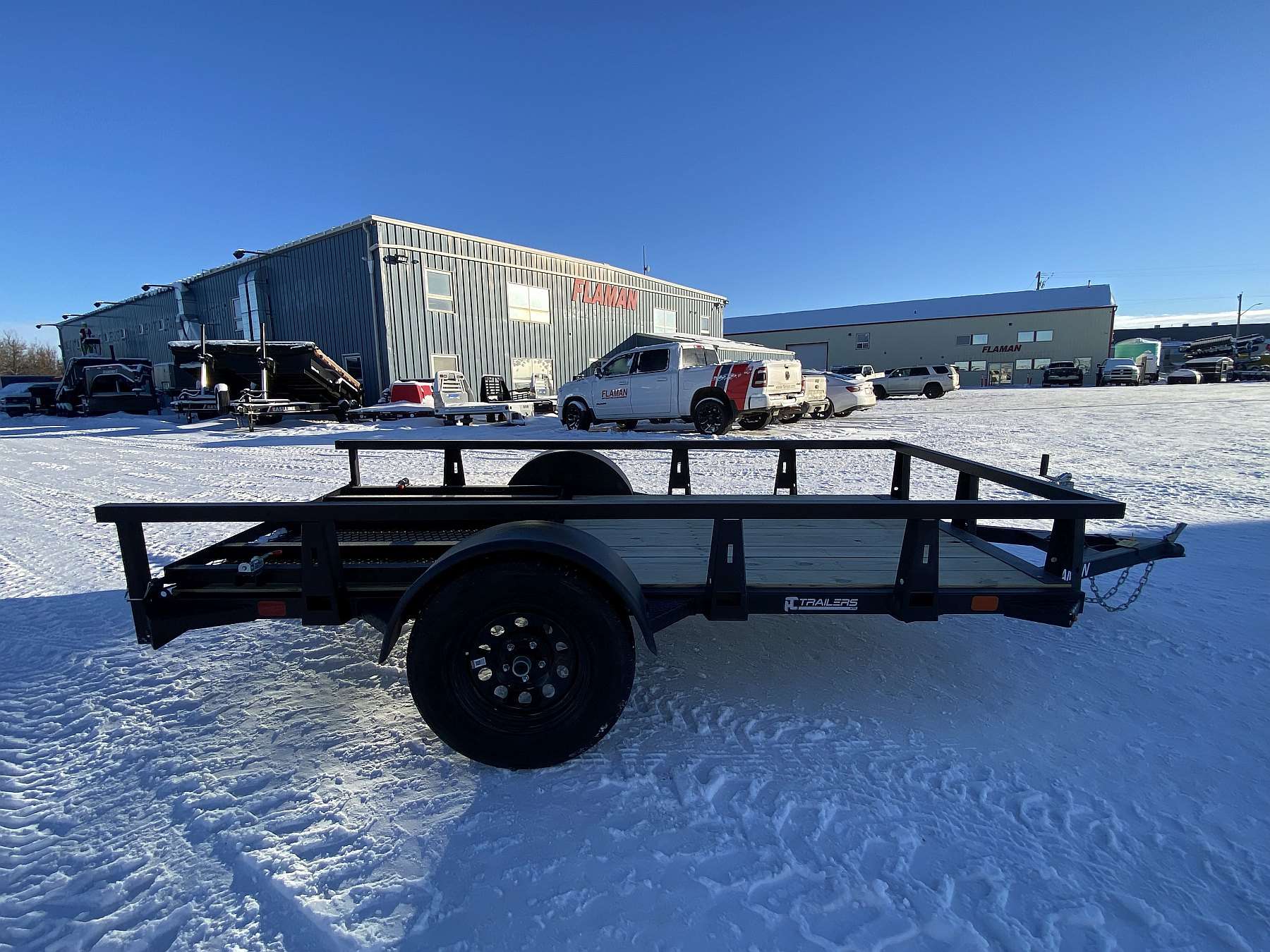 2026 HTC 5'x10' Steel Utility Trailer