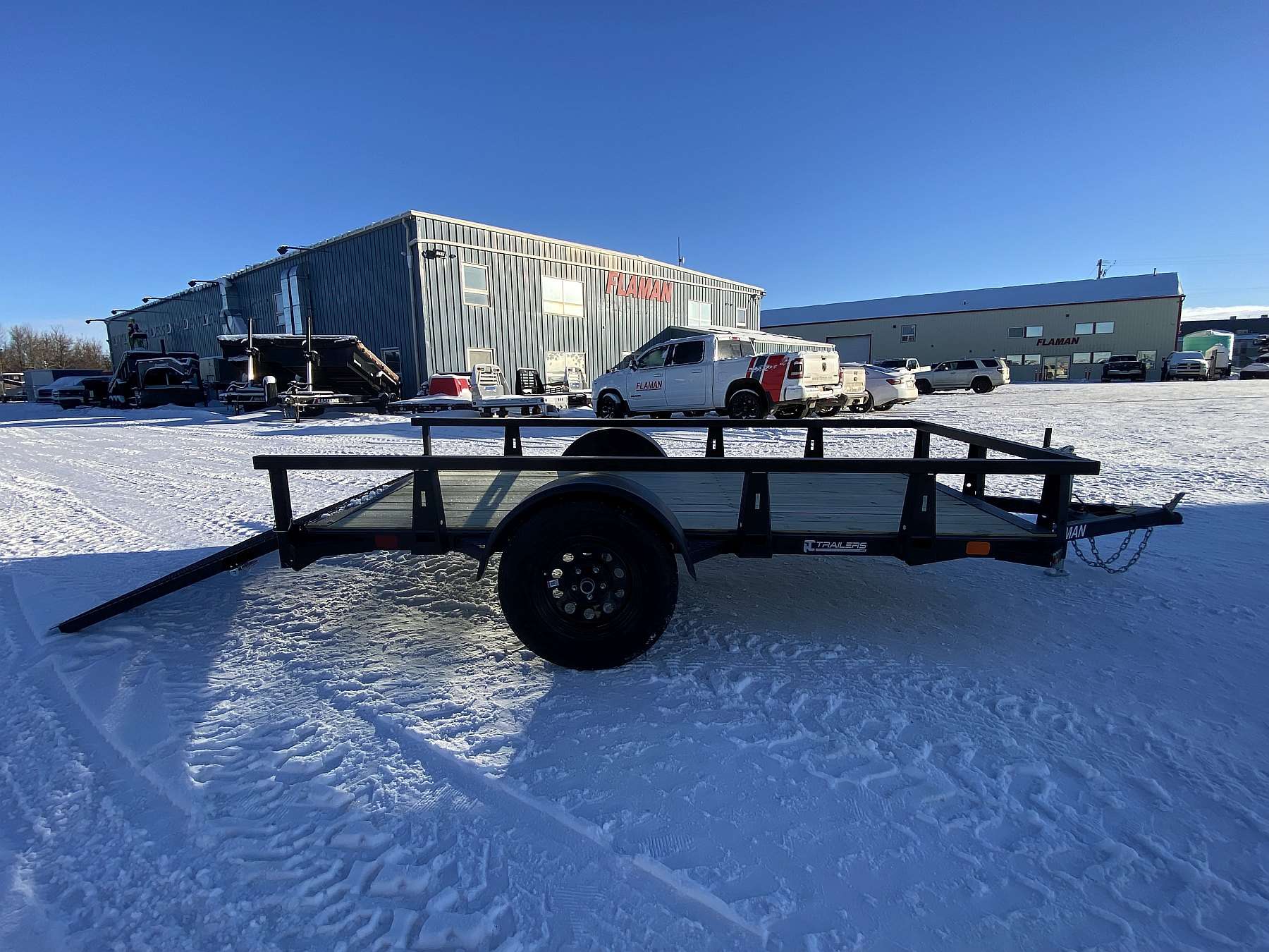 2026 HTC 5'x10' Steel Utility Trailer