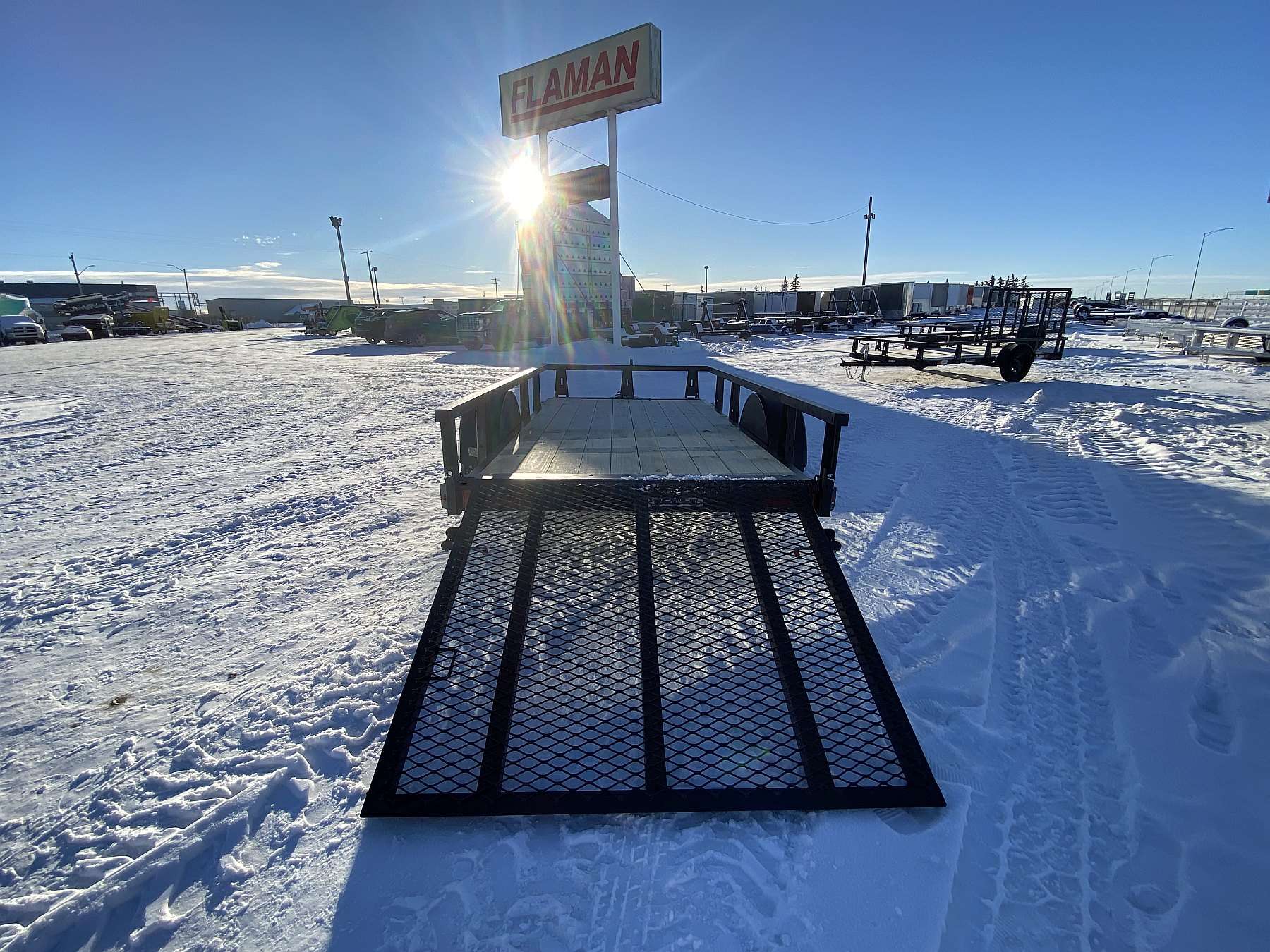 2026 HTC 5'x10' Steel Utility Trailer