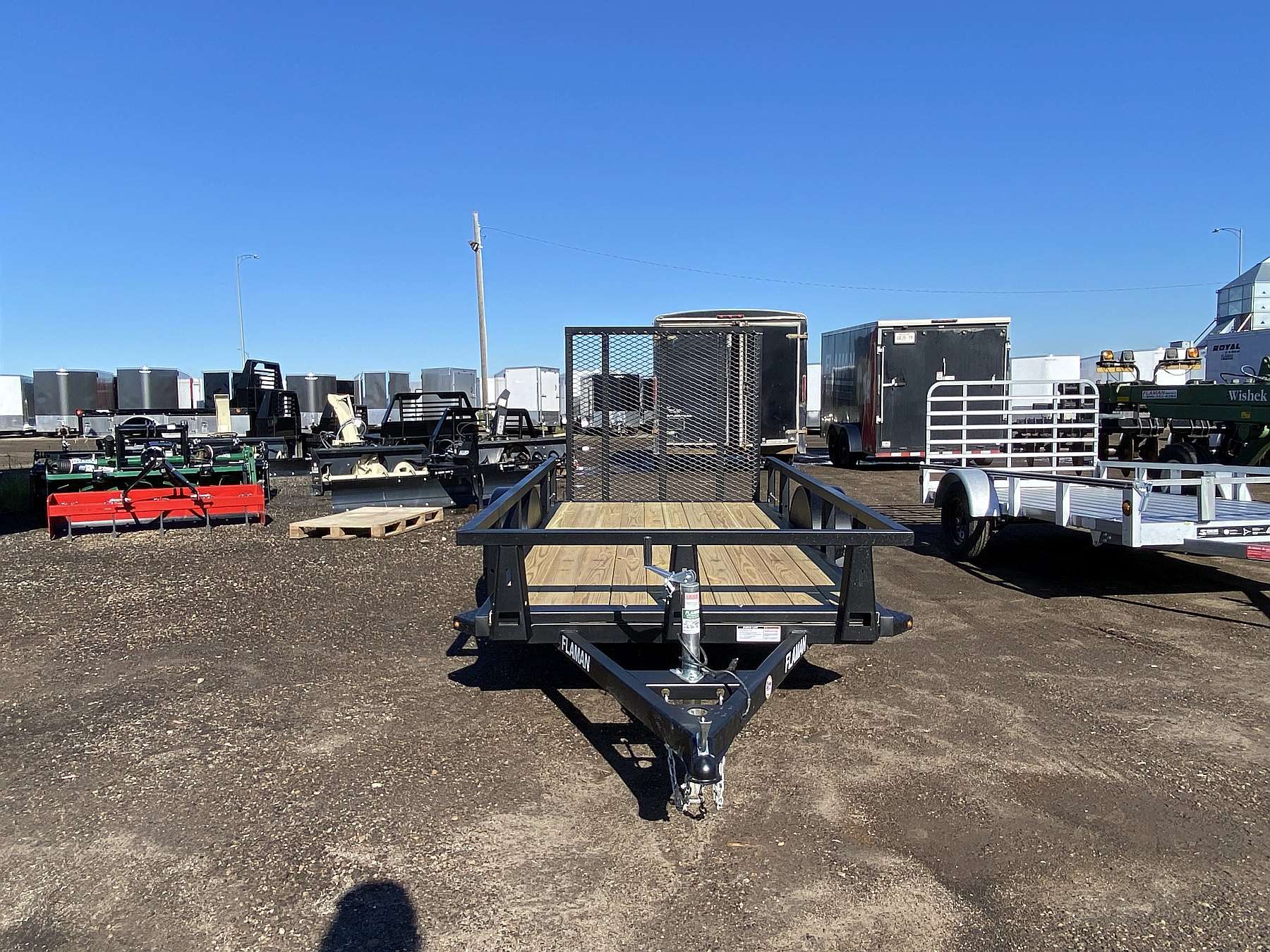 2026 HTC 5'x10' Steel Utility Trailer