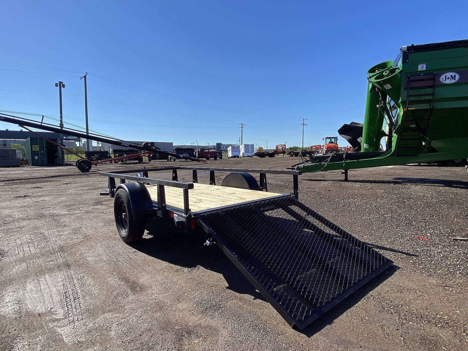 2026 HTC 5'x10' Steel Utility Trailer