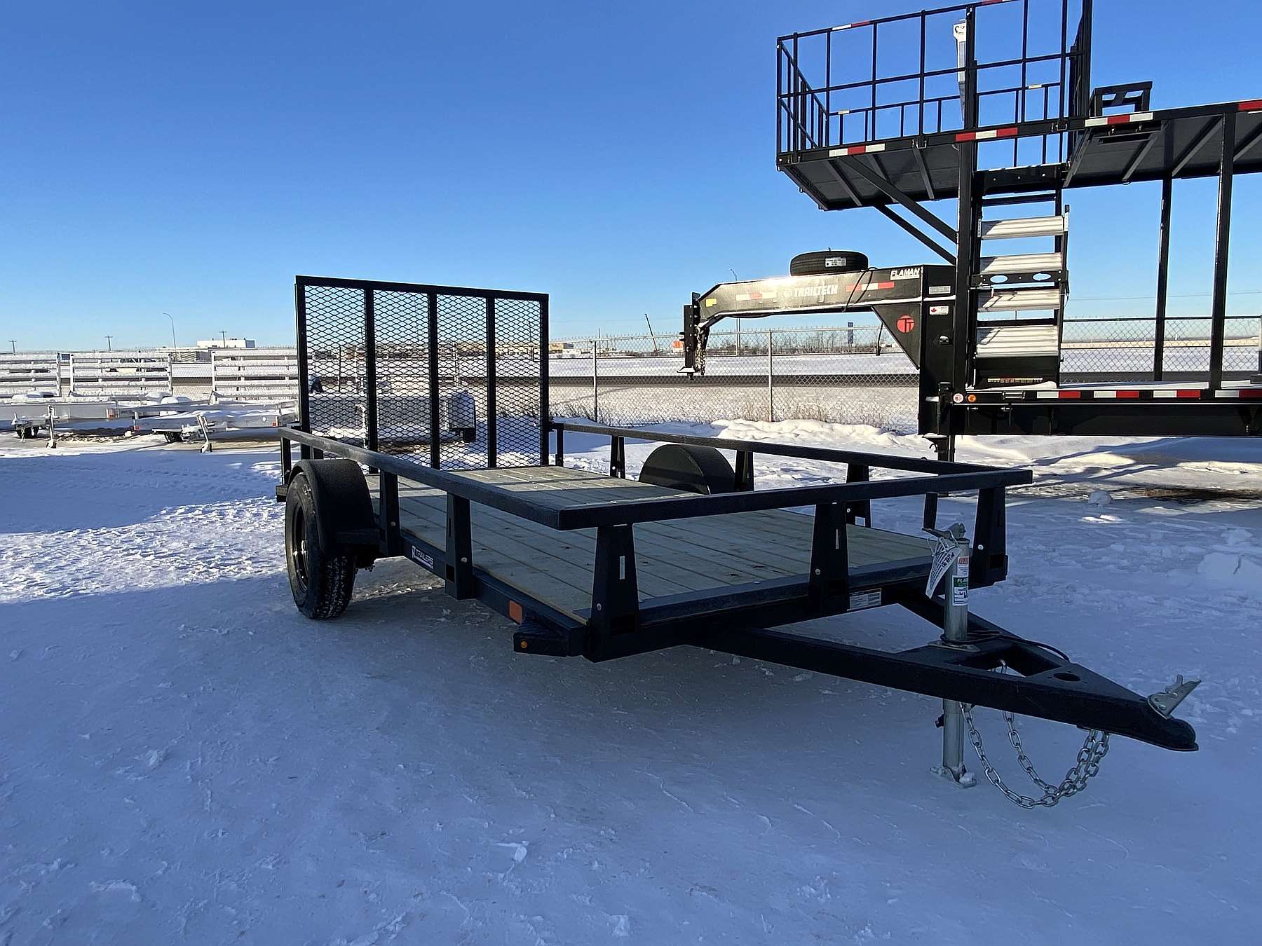 2026 HTC 6'x12' Steel Utility Trailer