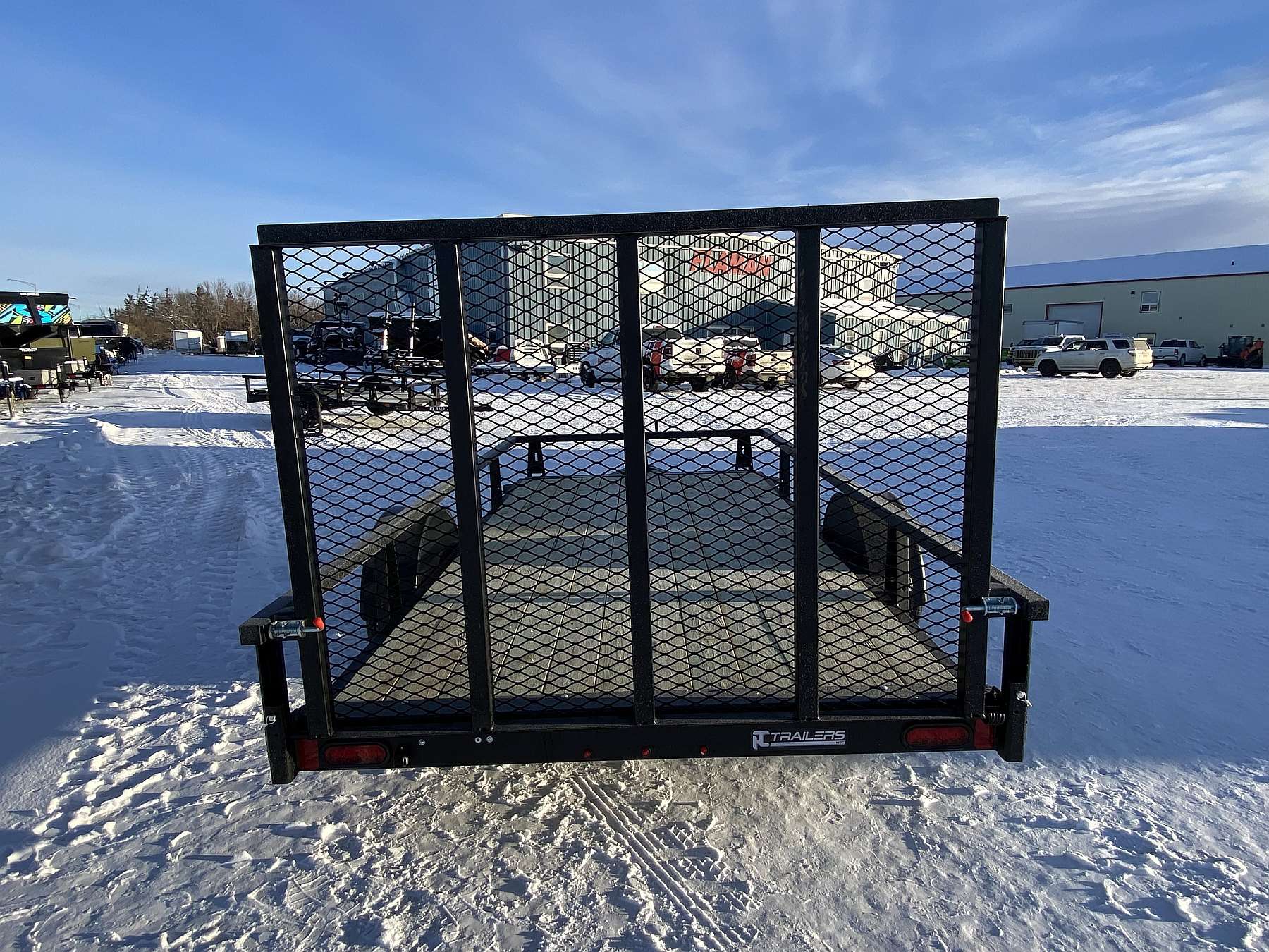 2026 HTC 6'x12' Steel Utility Trailer