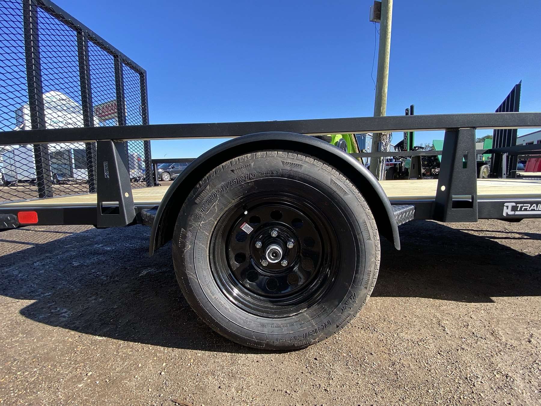 2026 HTC 6'x12' Steel Utility Trailer