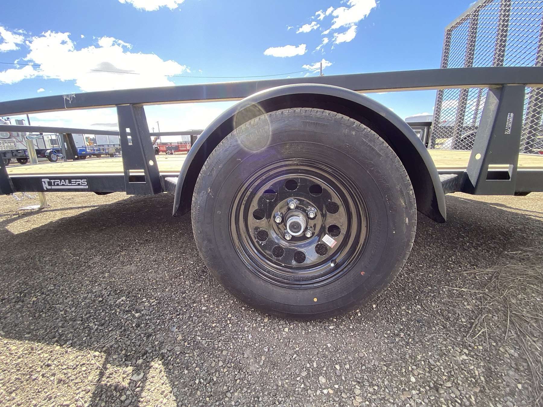 2026 HTC 7'x12' Steel Utility Trailer