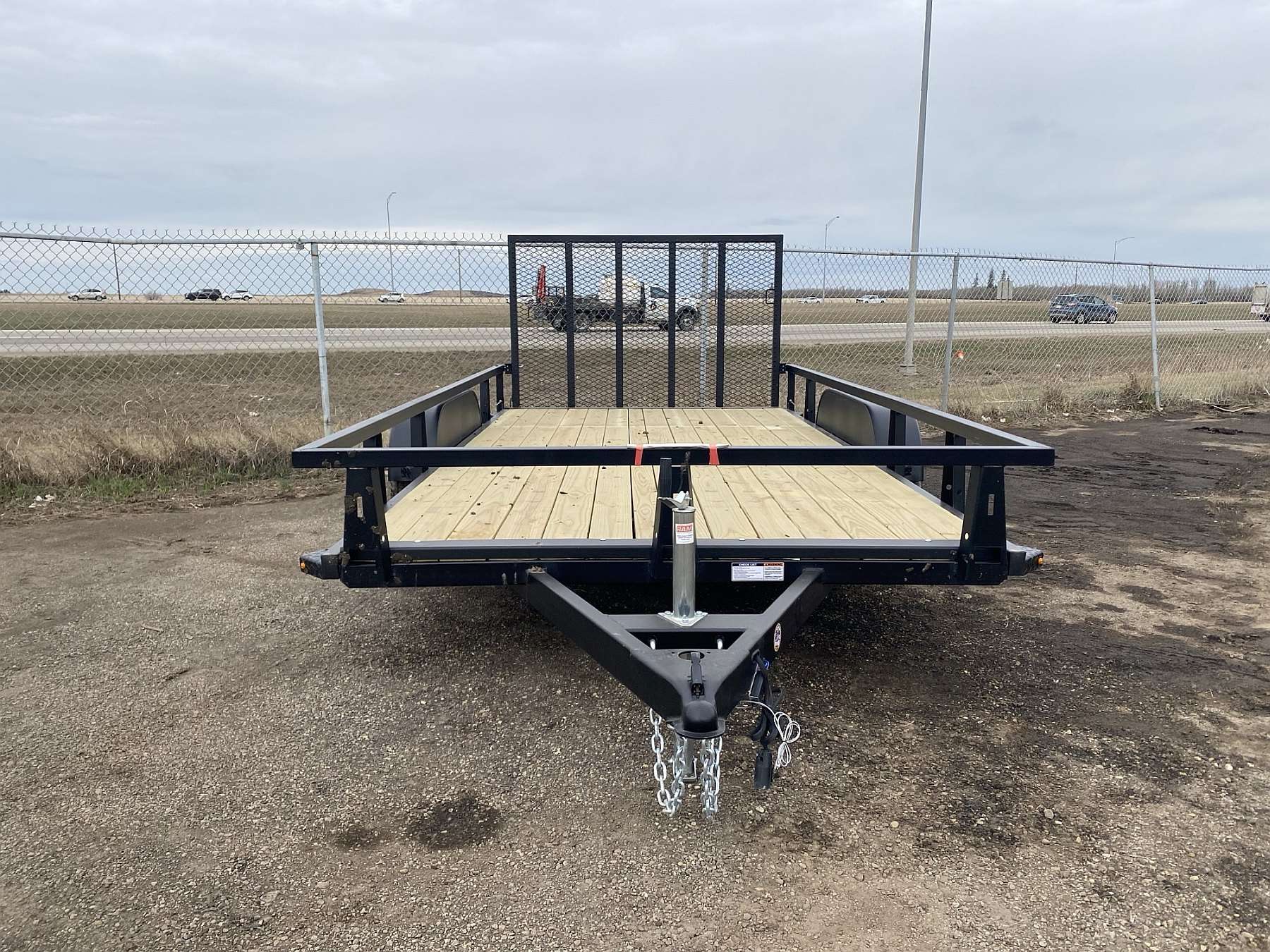 2026 HTC 7'x14' Steel Tandem Axle Utility Trailer