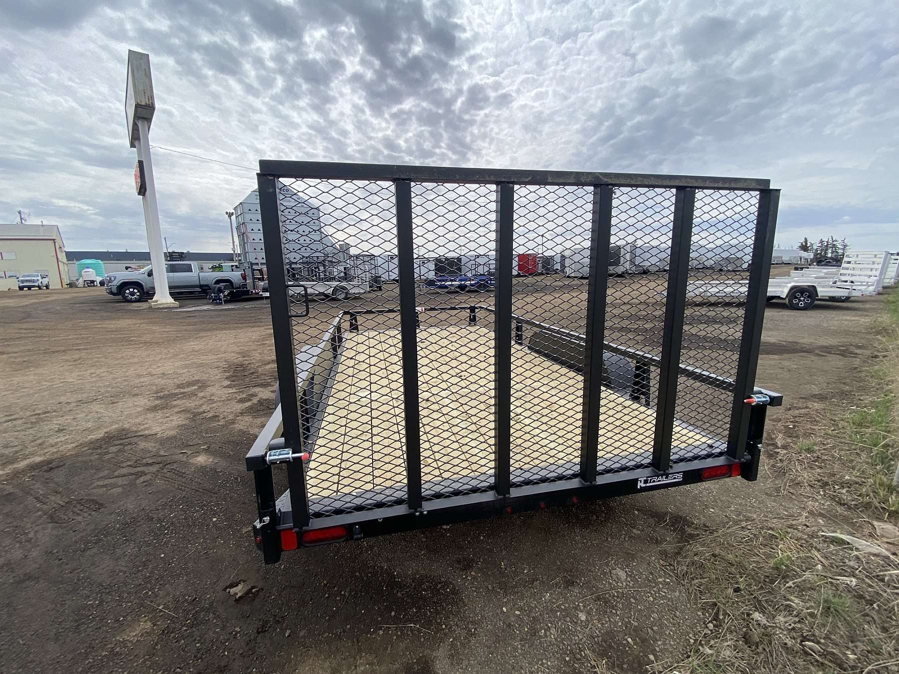 2026 HTC 7'x14' Steel Tandem Axle Utility Trailer