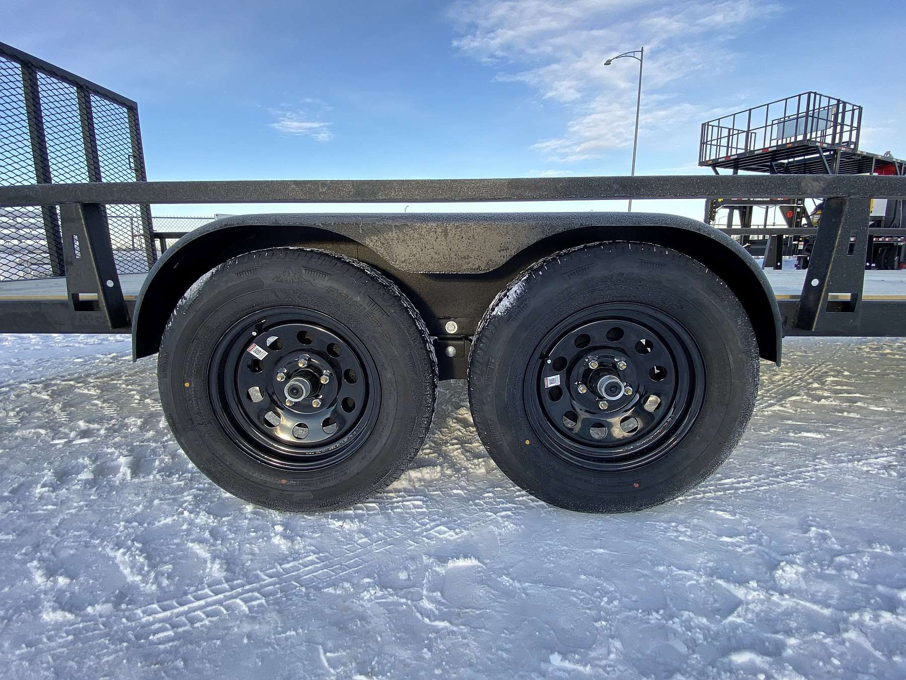 2026 HTC 7'x20' Steel Tandem Axle Utility Trailer