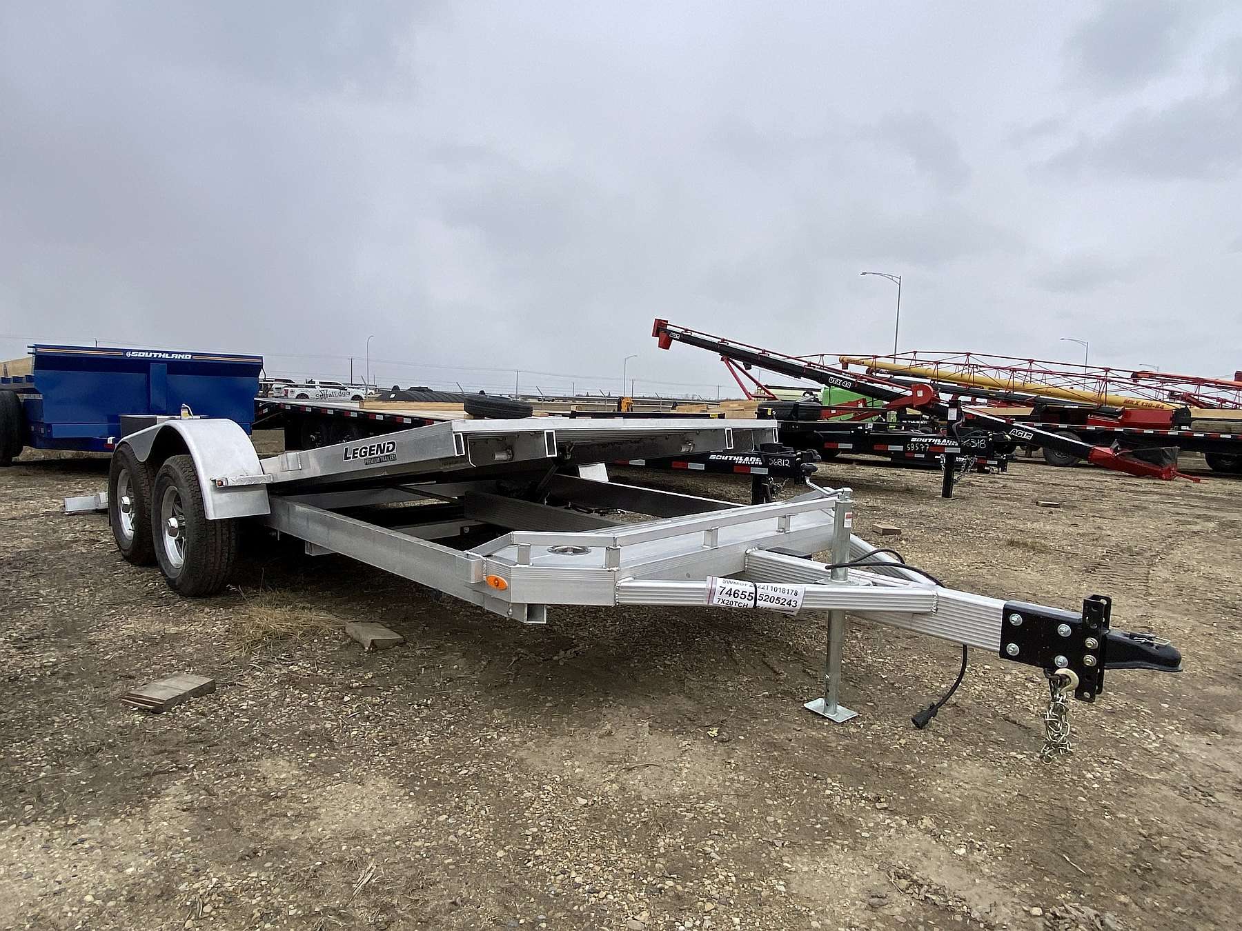 2026 Legend 20' Aluminum Tilt Deck Car Hauler