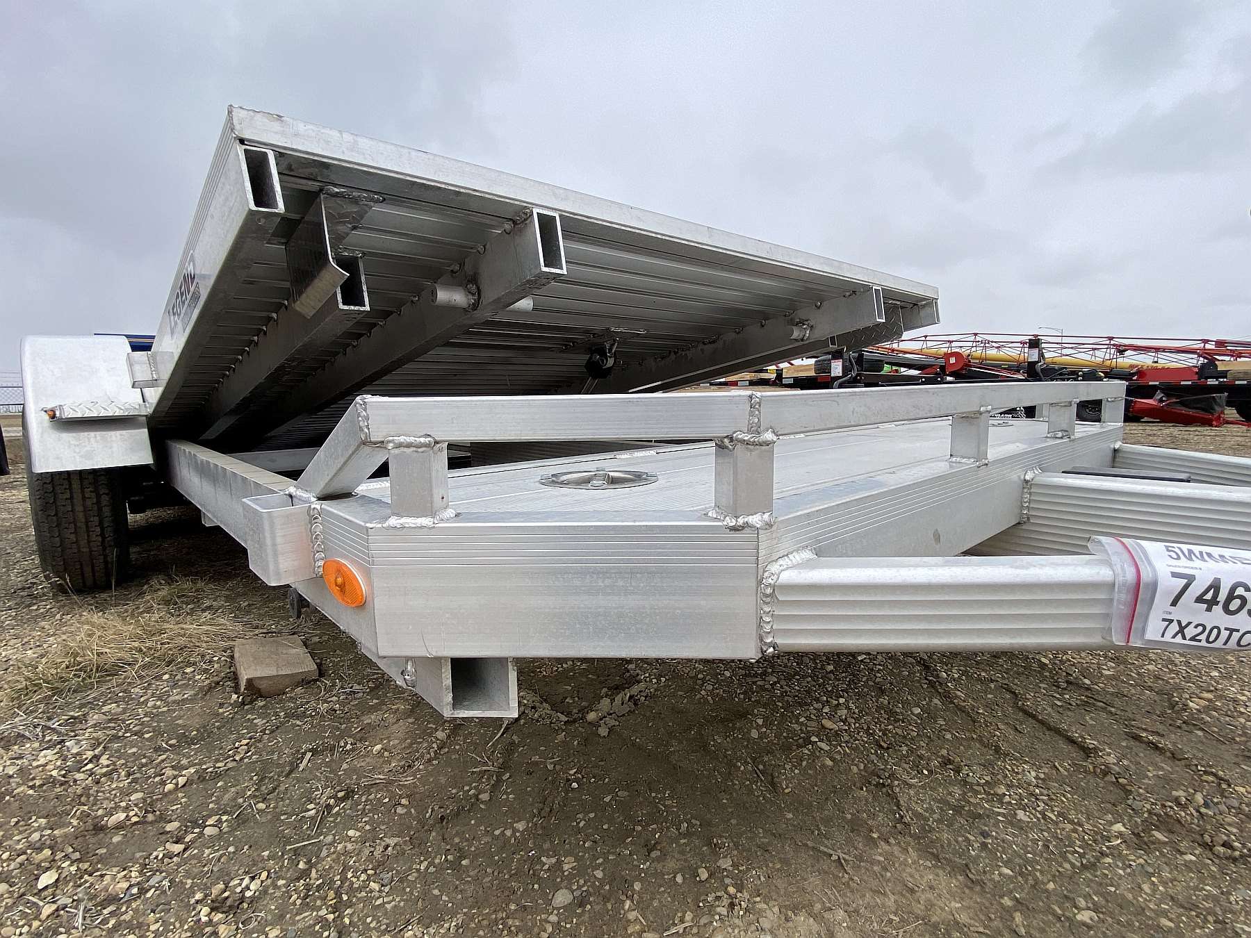 2026 Legend 20' Aluminum Tilt Deck Car Hauler