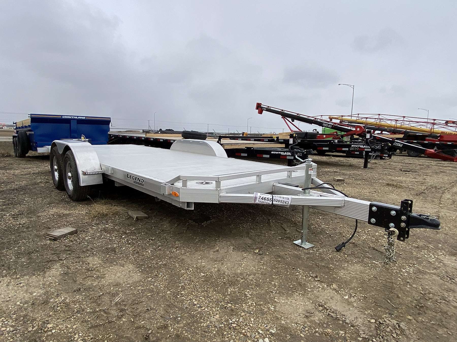 2026 Legend 20' Aluminum Tilt Deck Car Hauler