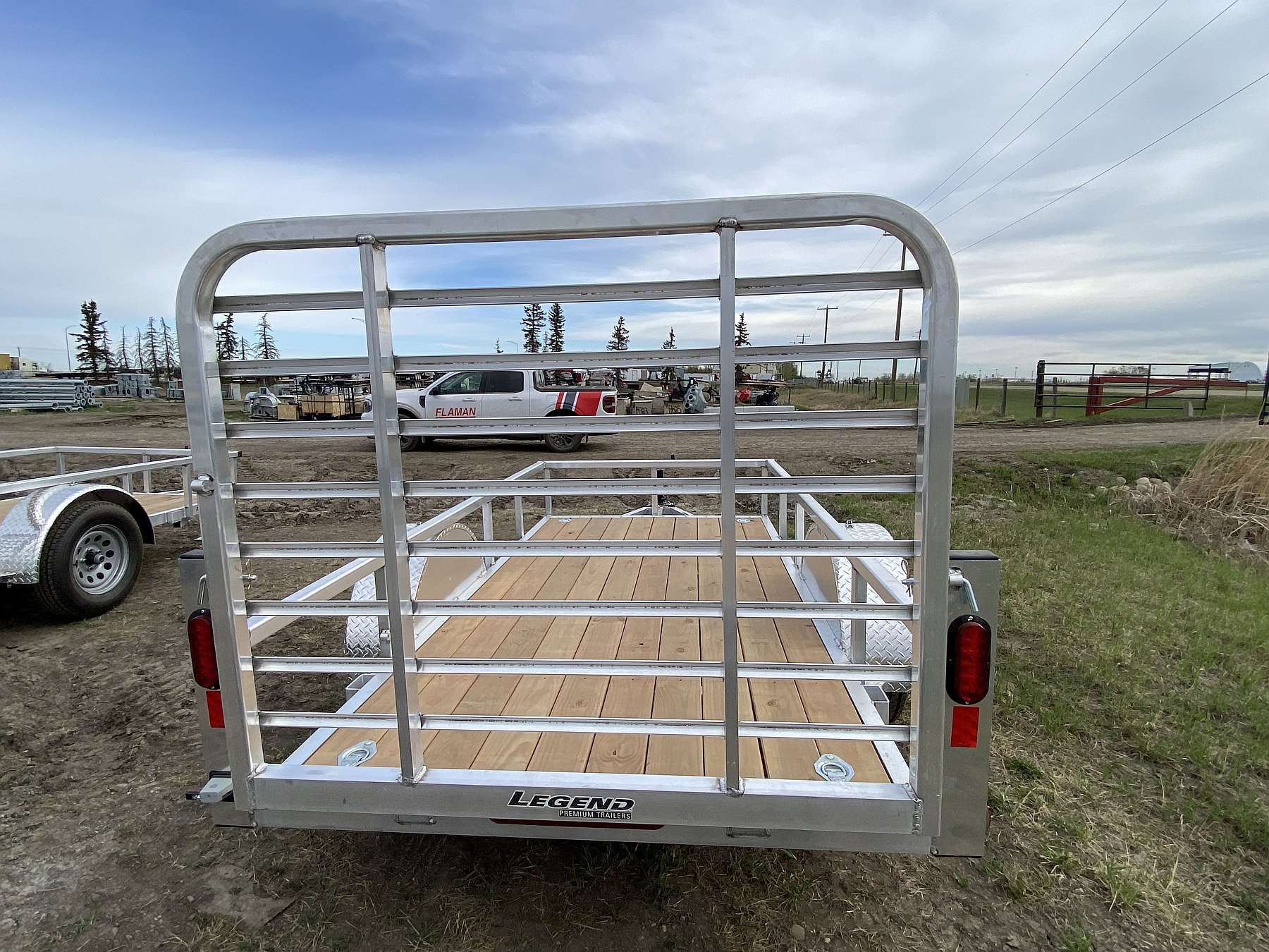 2026 Legend 5'x10' Deluxe Aluminum Utility Trailer