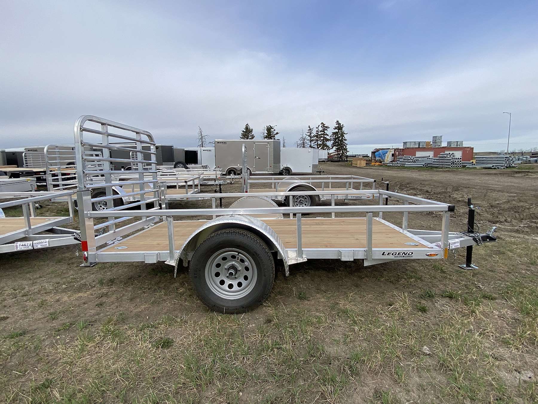 2026 Legend 5'x10' Deluxe Aluminum Utility Trailer