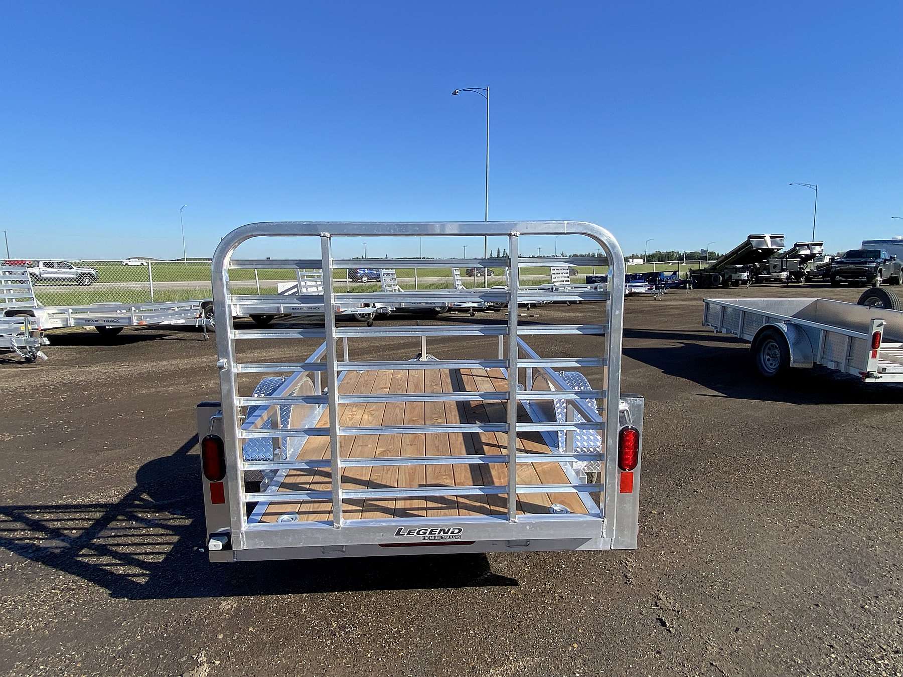 2026 Legend 5'x10' Deluxe Aluminum Utility Trailer